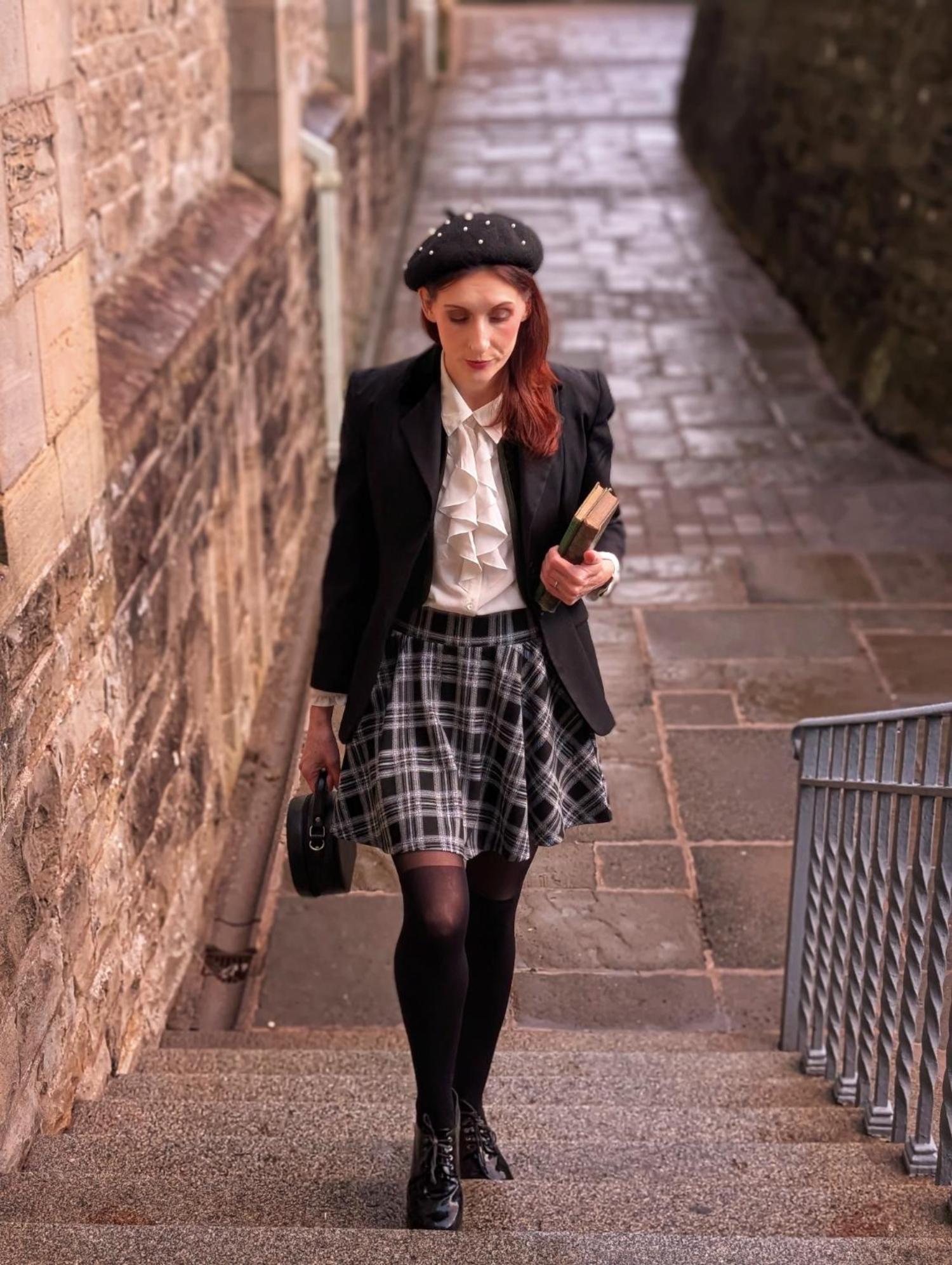 Karierter Mini-Tellerrock - Cairn