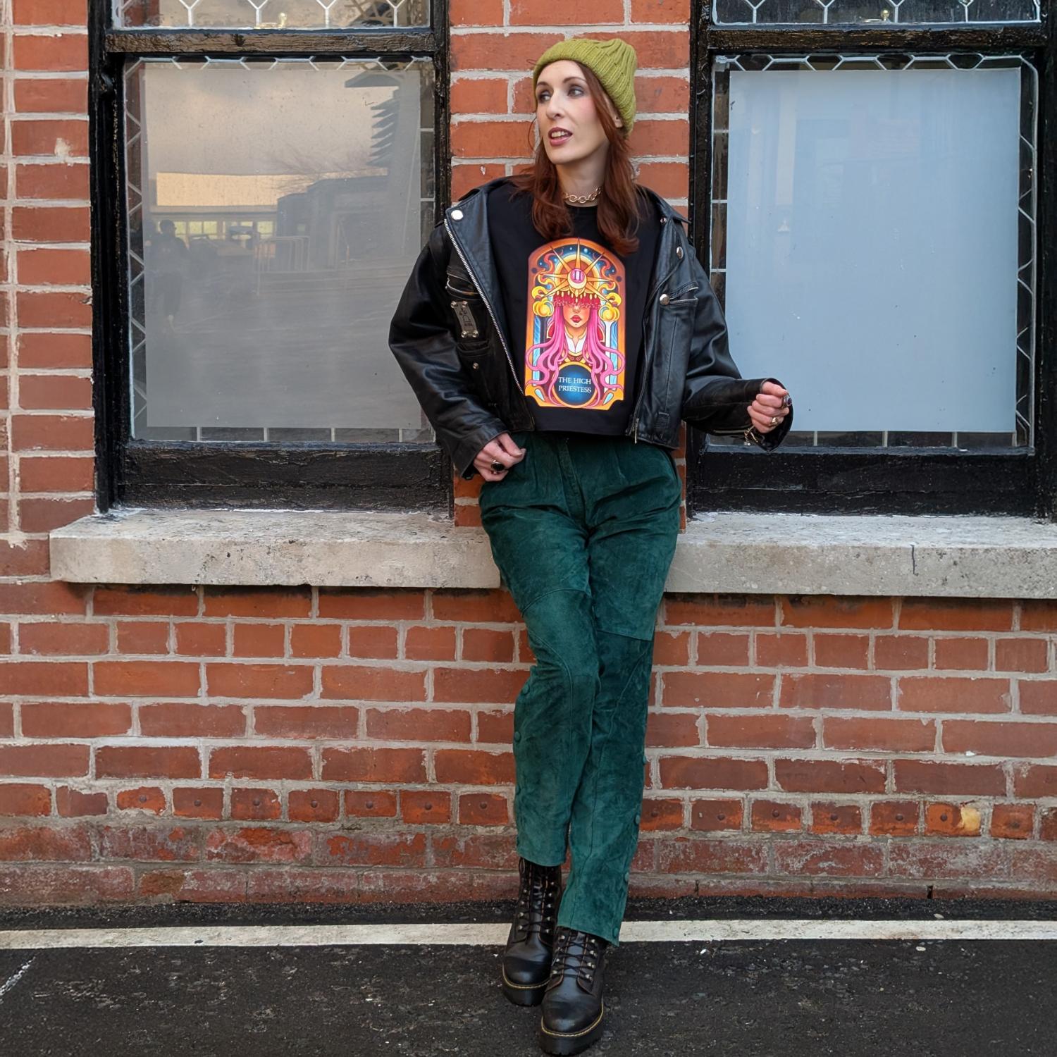 Major Arcana Boxy Tee - II Die Hohepriesterin