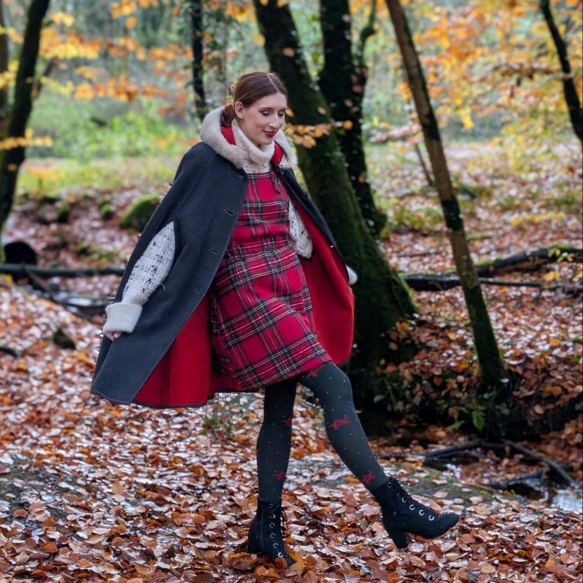 Weihnachts-Strumpfhose - Woodland Magick