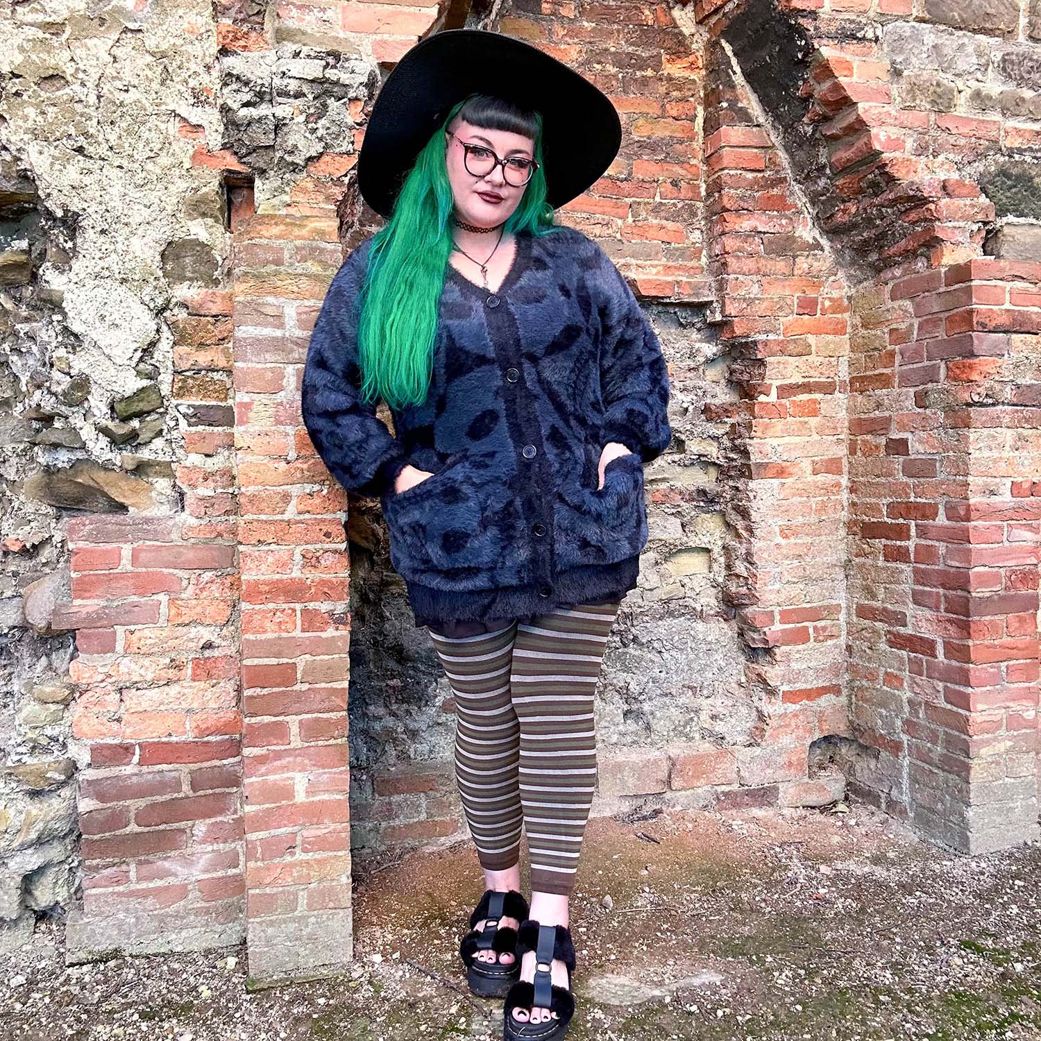 Catacomb fluffig cardigan