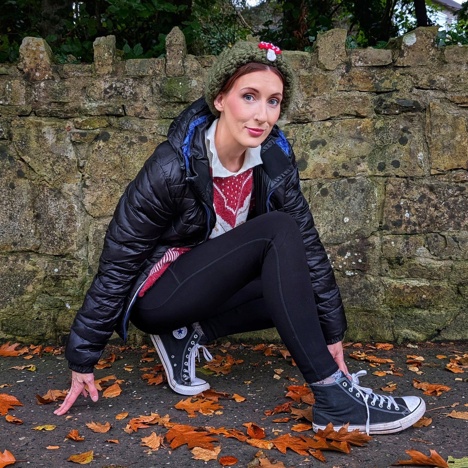 Squat-Proof Leggings - Schwarz