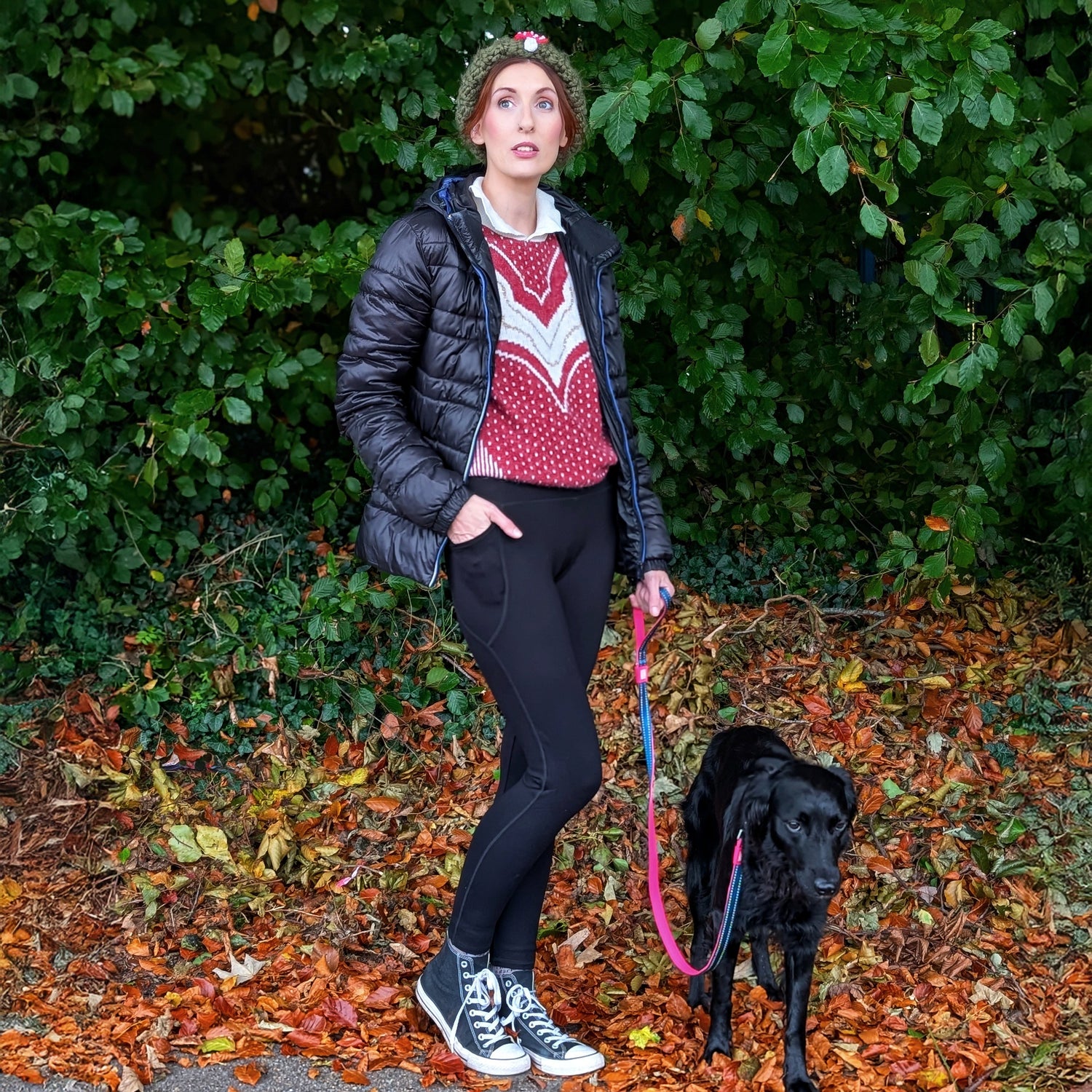 Squat-Proof Leggings - Schwarz