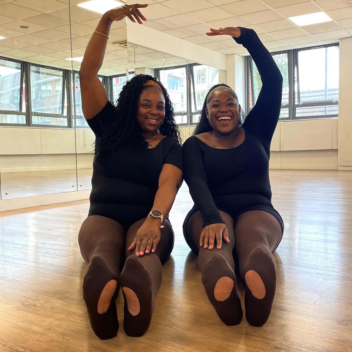 Danstights - varm choklad
