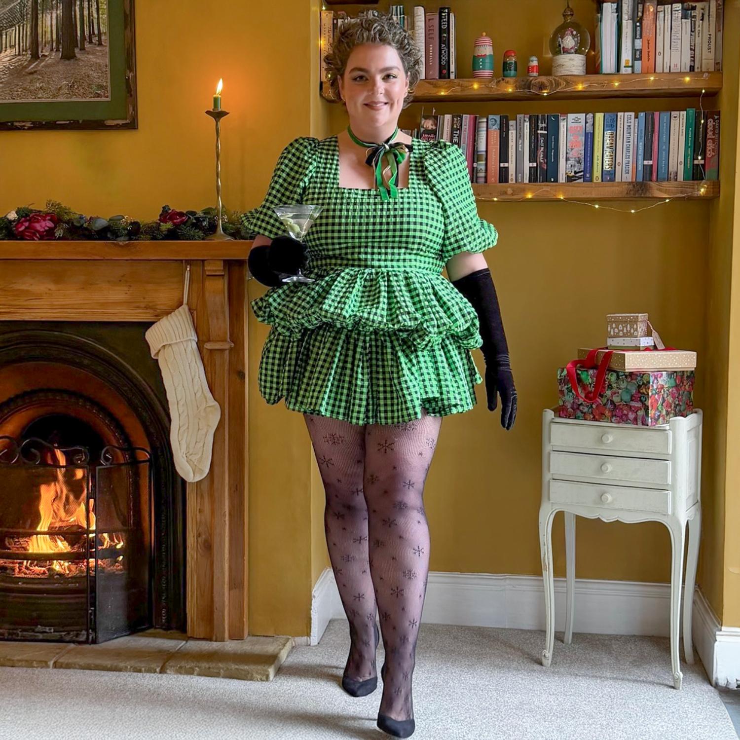 Weihnachts-Fishnetz - Ice Queen