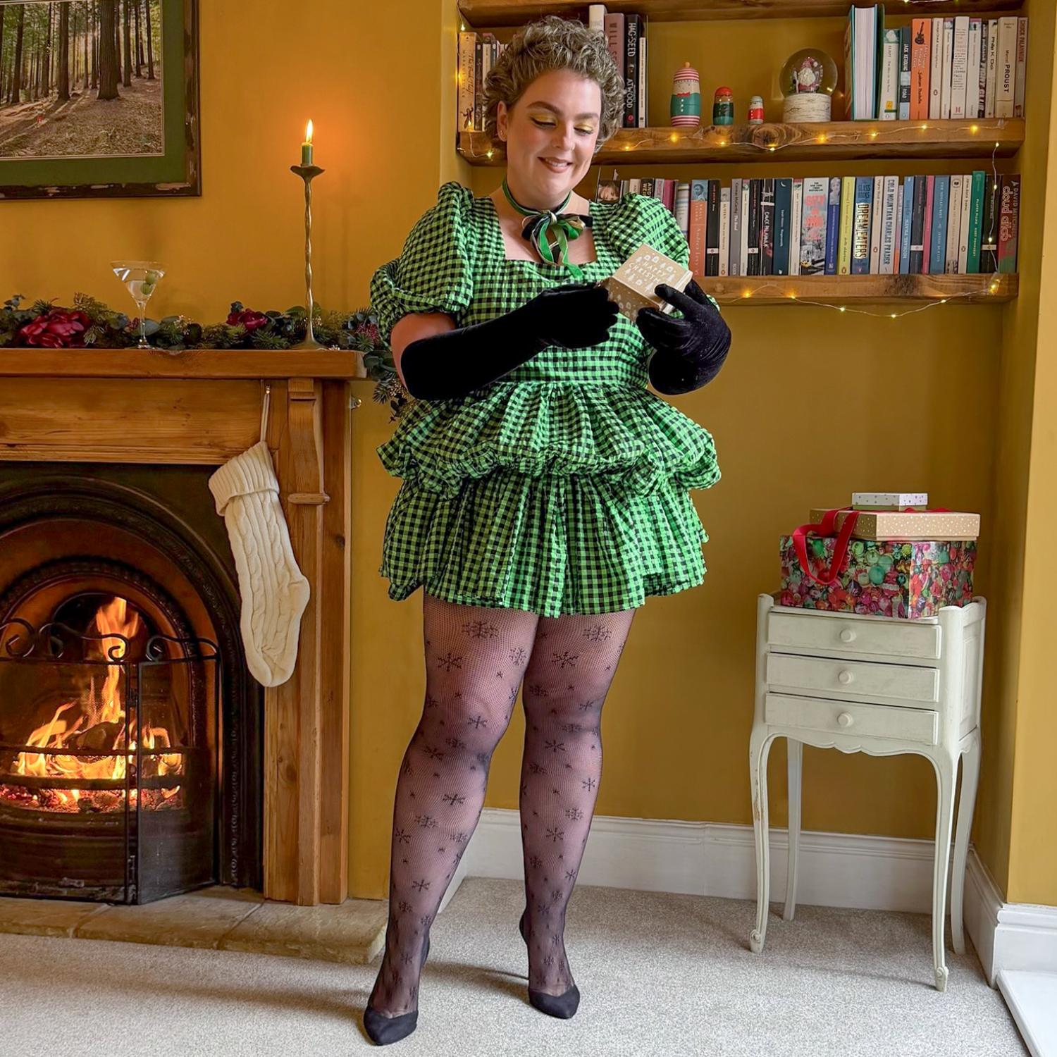 Weihnachts-Fishnetz - Ice Queen