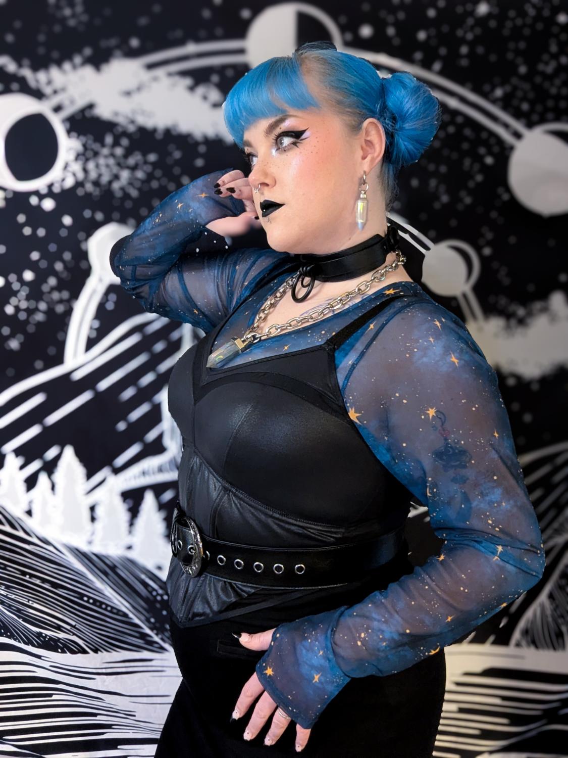 Siren Kunstleder Bustier