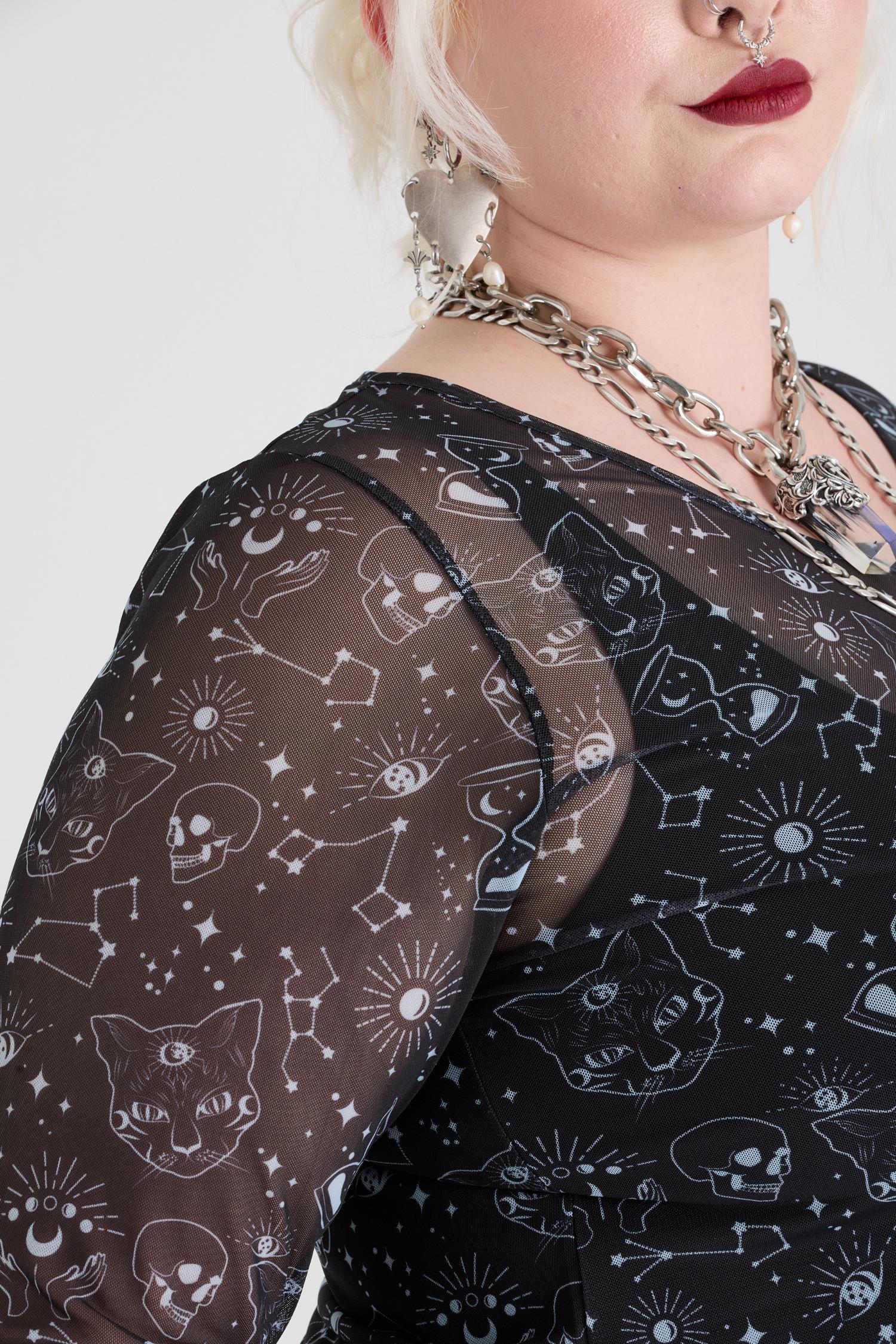 Psychic Cats Mesh-Top