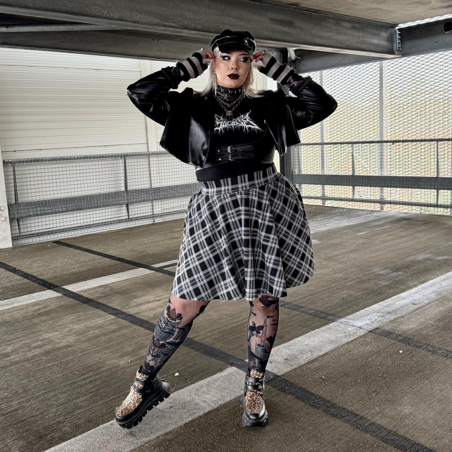 Karierter Tellerrock - Cairn