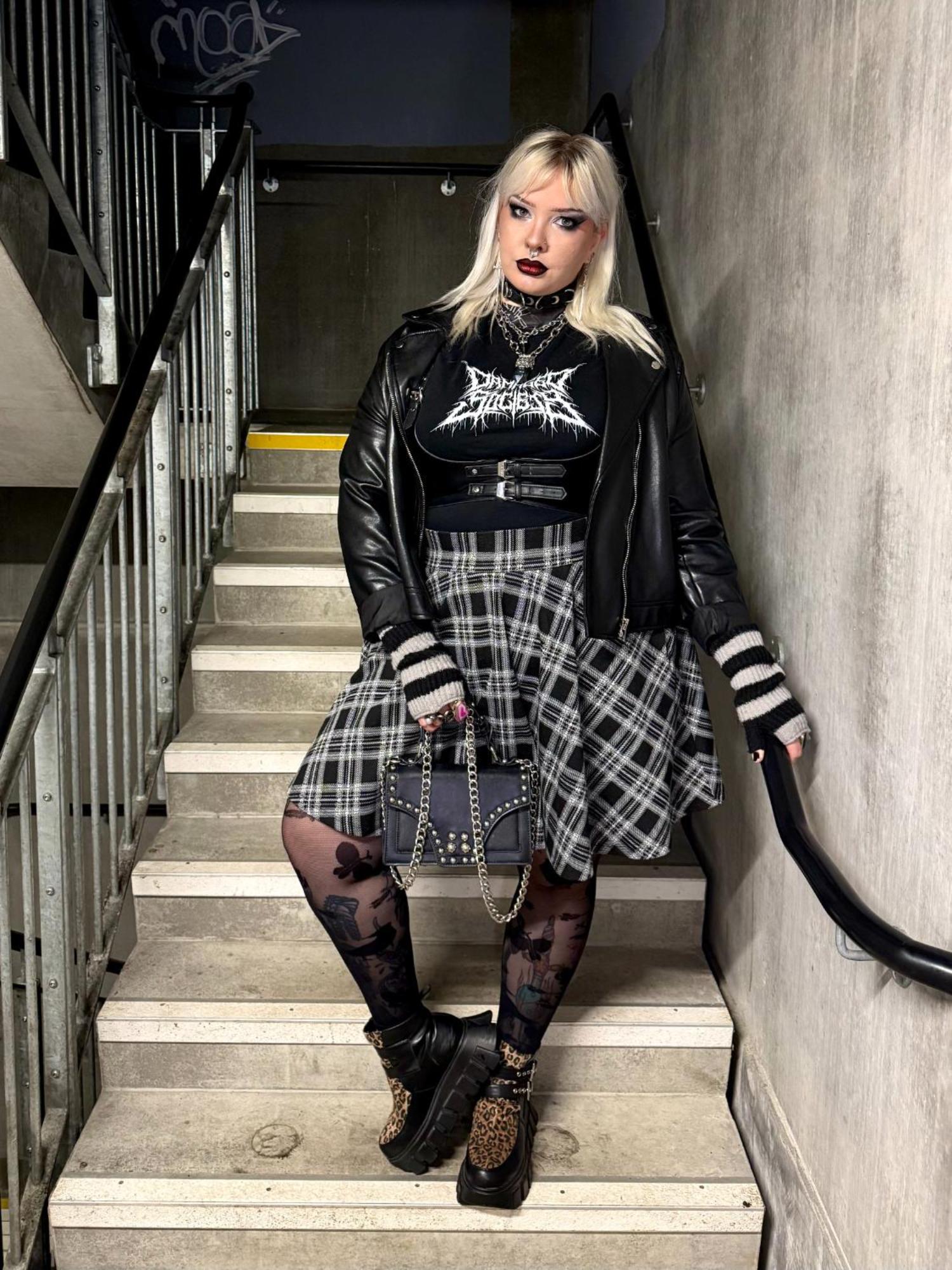 Karierter Tellerrock - Cairn