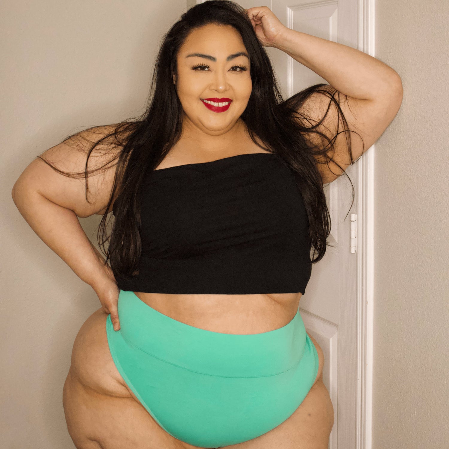 Bio-Baumwolle Tanga - Mint