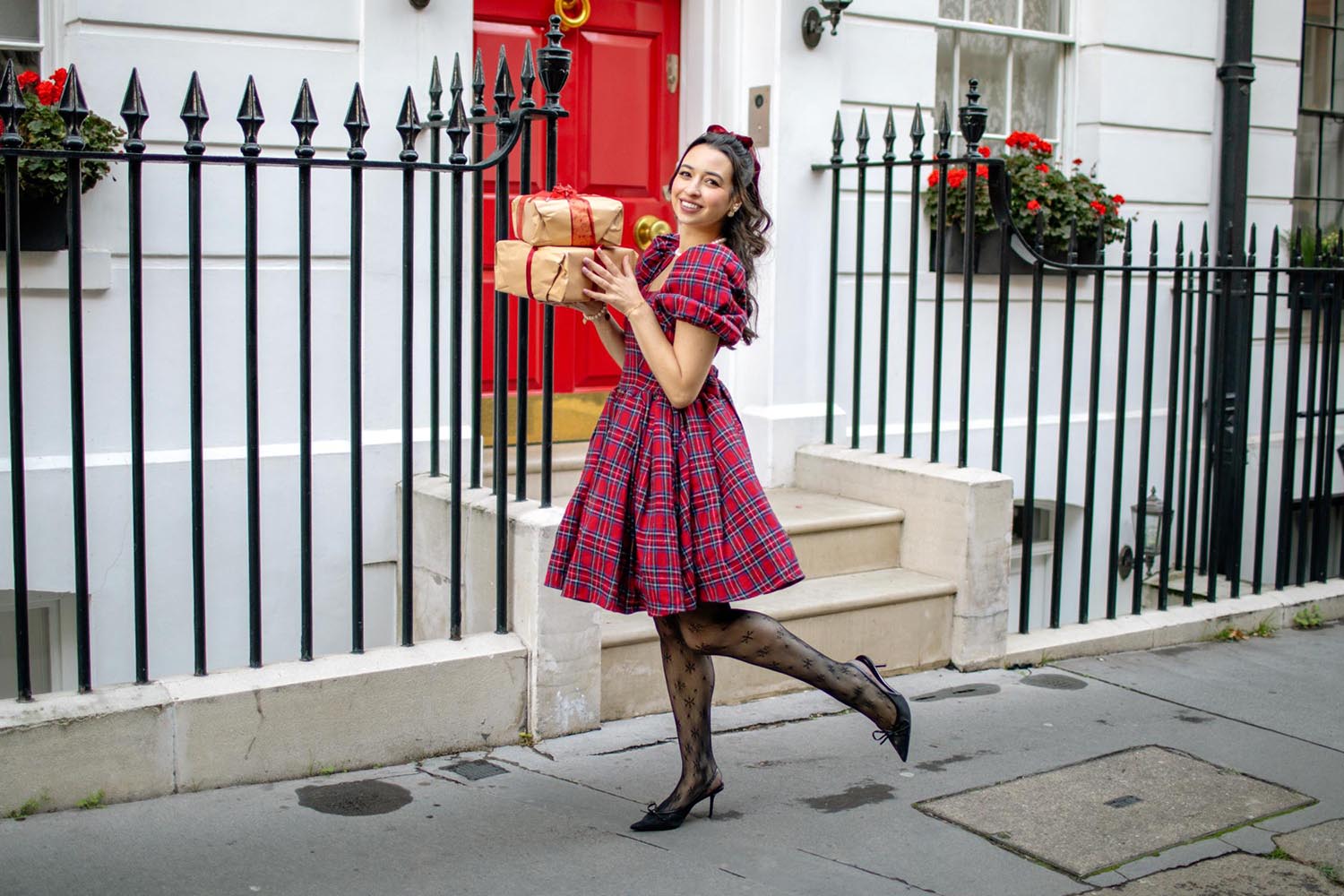 Weihnachts-Fishnetz - Ice Queen