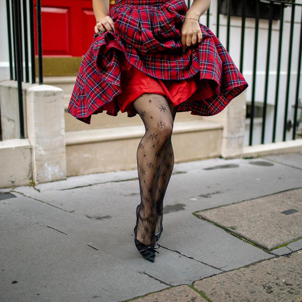 Weihnachts-Fishnetz - Ice Queen