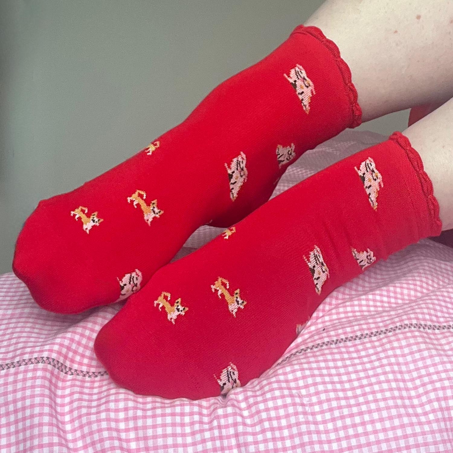 Bambus-Kurzsocke - Woof