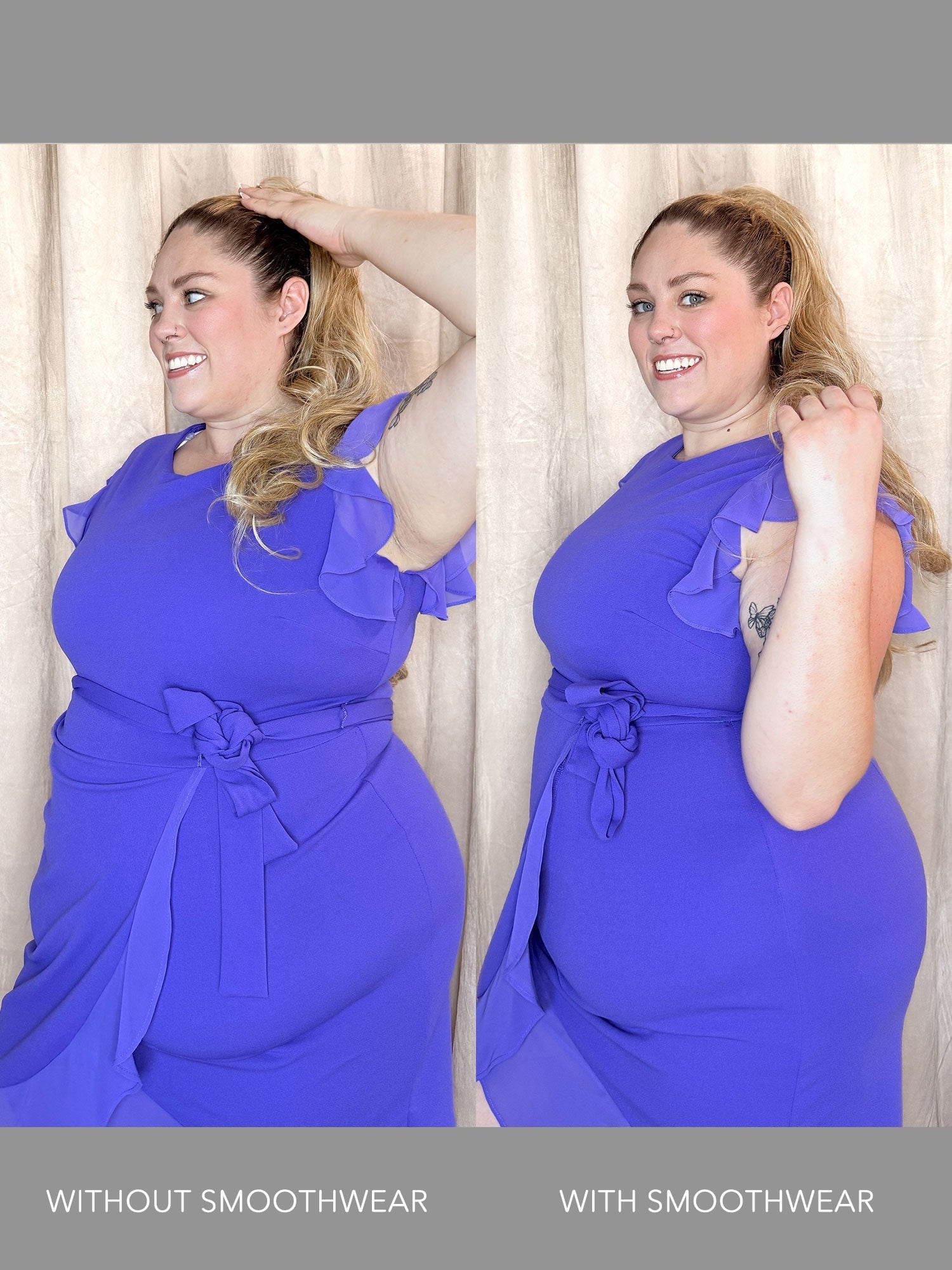 Glättender Bodysuit mit offenem Dekolleté - Blissful