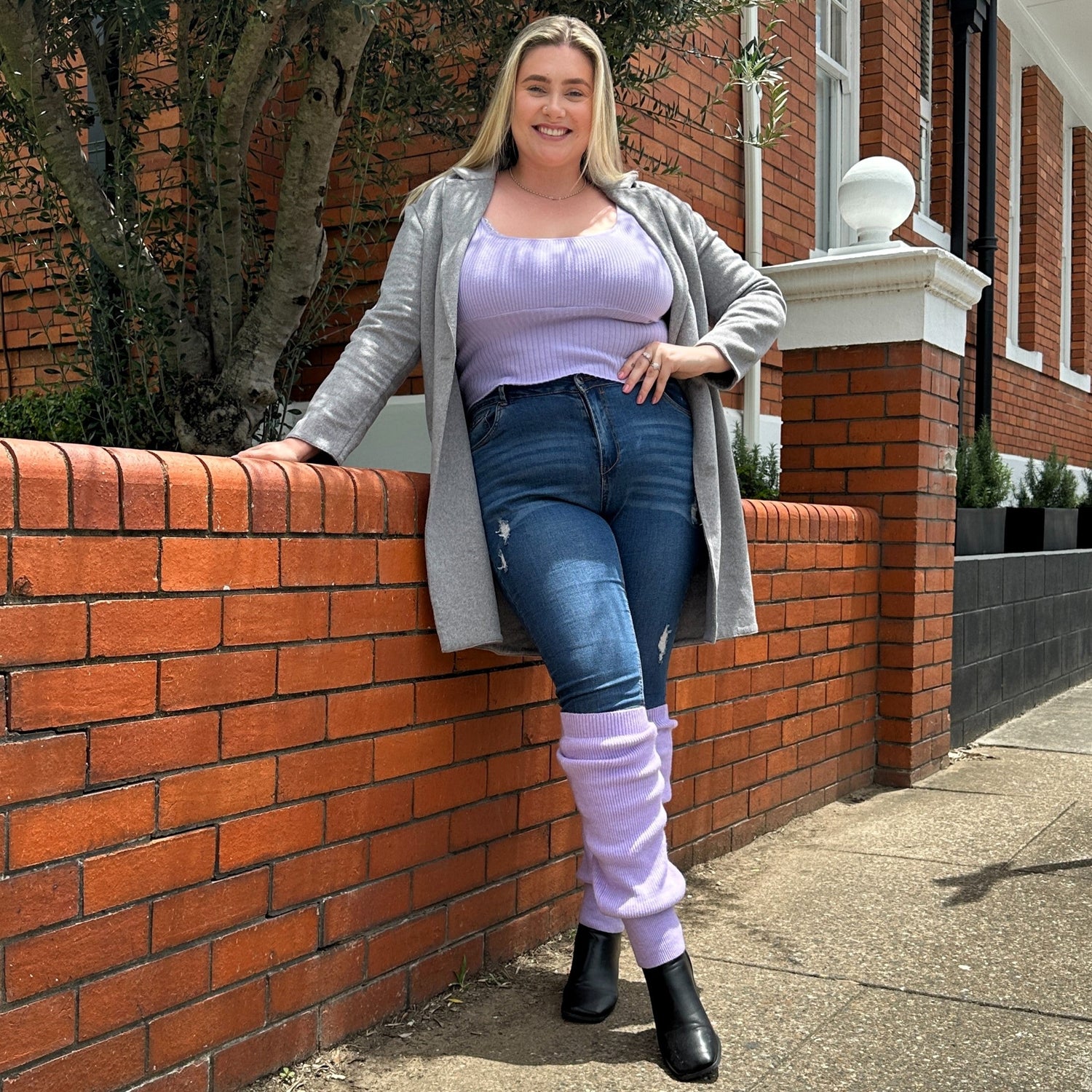 Benvärmare – Periwinkle