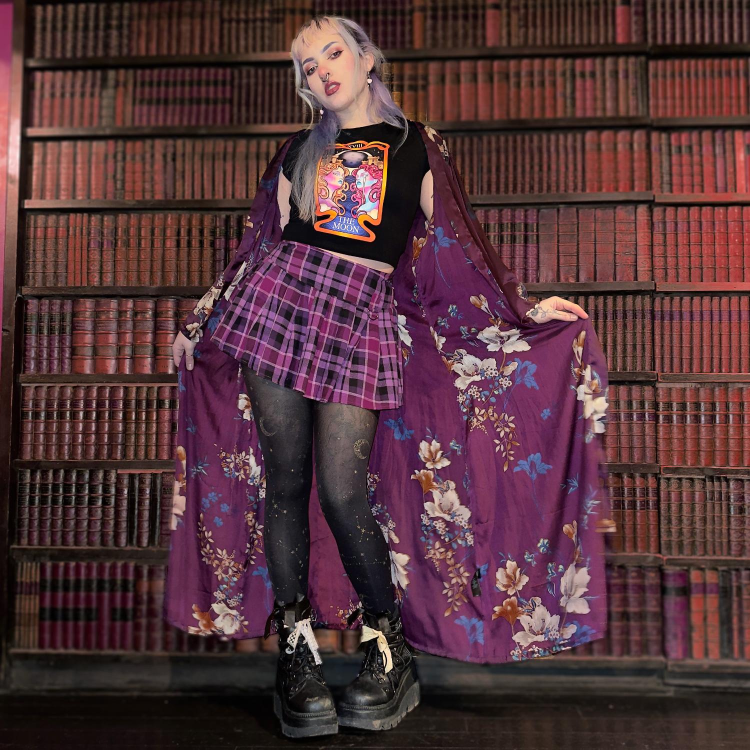 Major Arcana Baby Tee - XVIII Der Mond