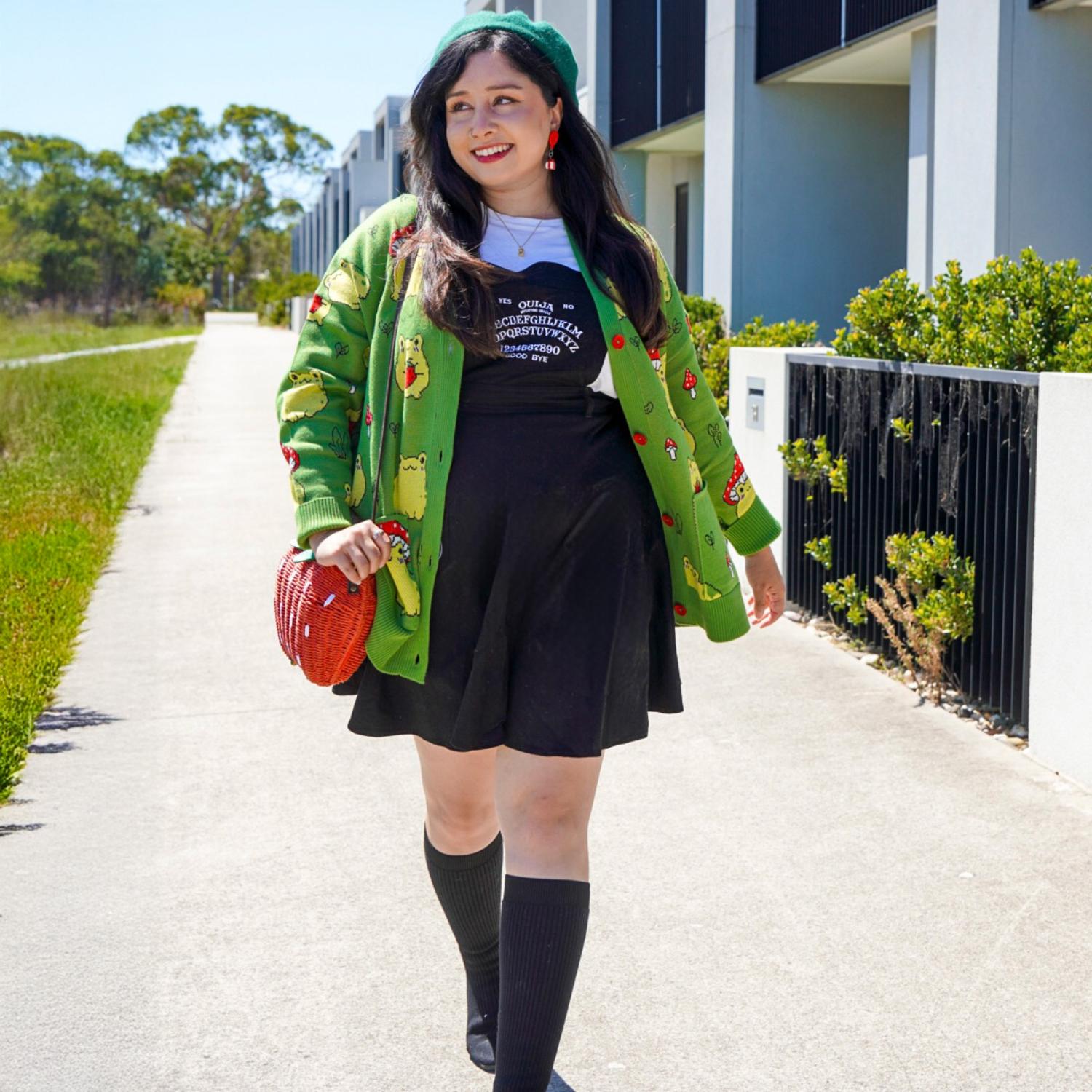 Baumwoll-Cardigan - Hoppy Meadow