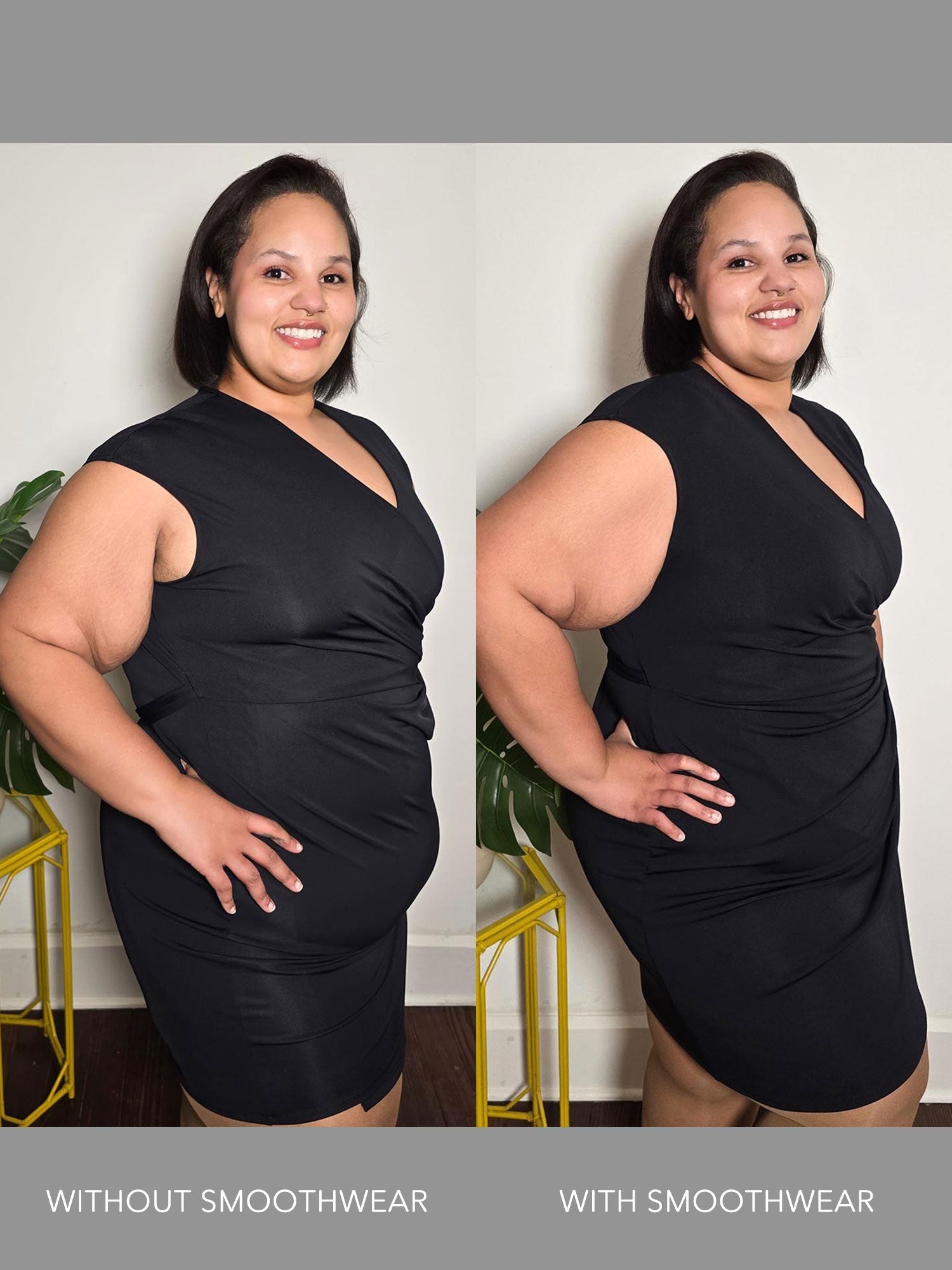 Glättender Bodysuit mit offenem Dekolleté - Opulent