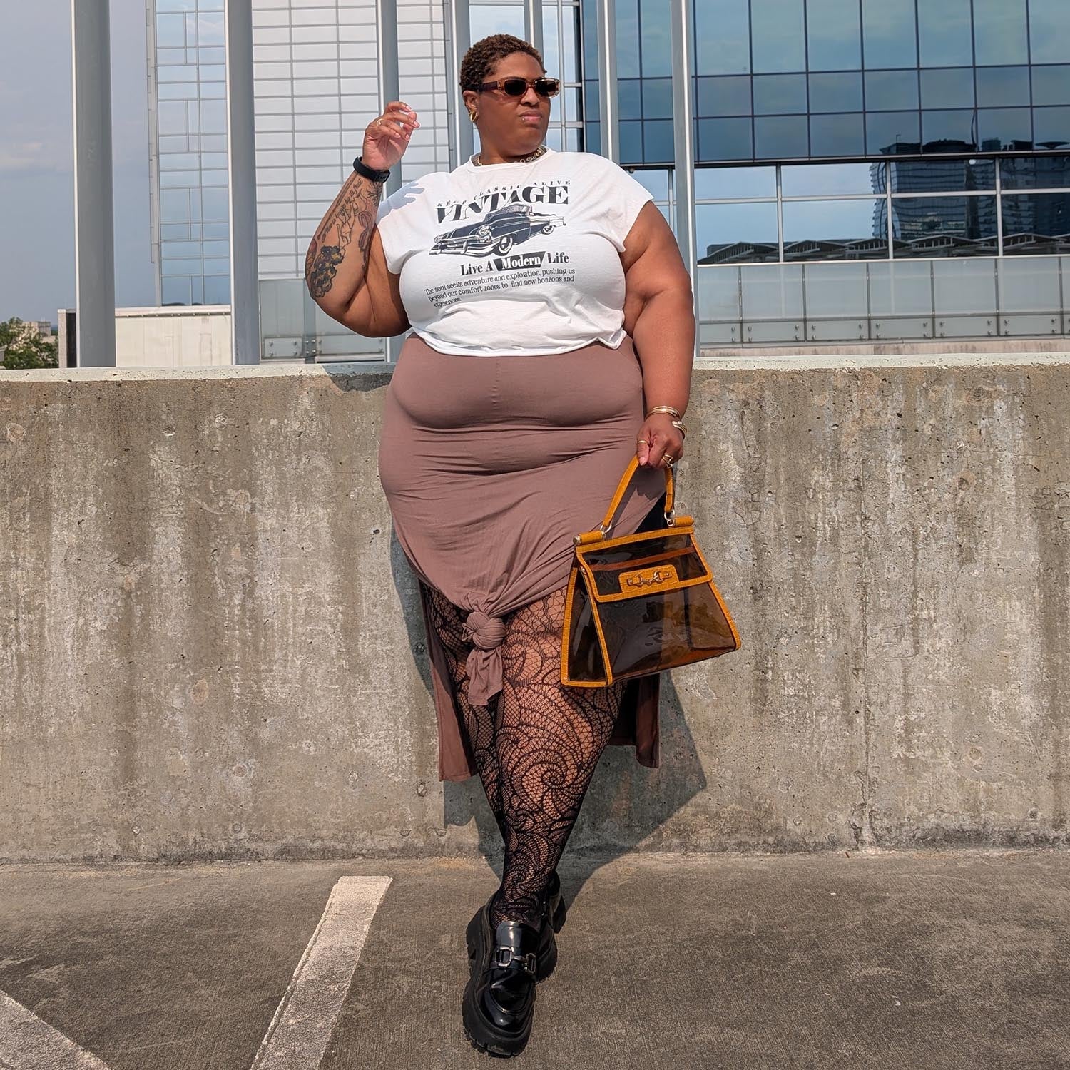 Thighs The Limit Fishnetz Timewarp - Schwarz