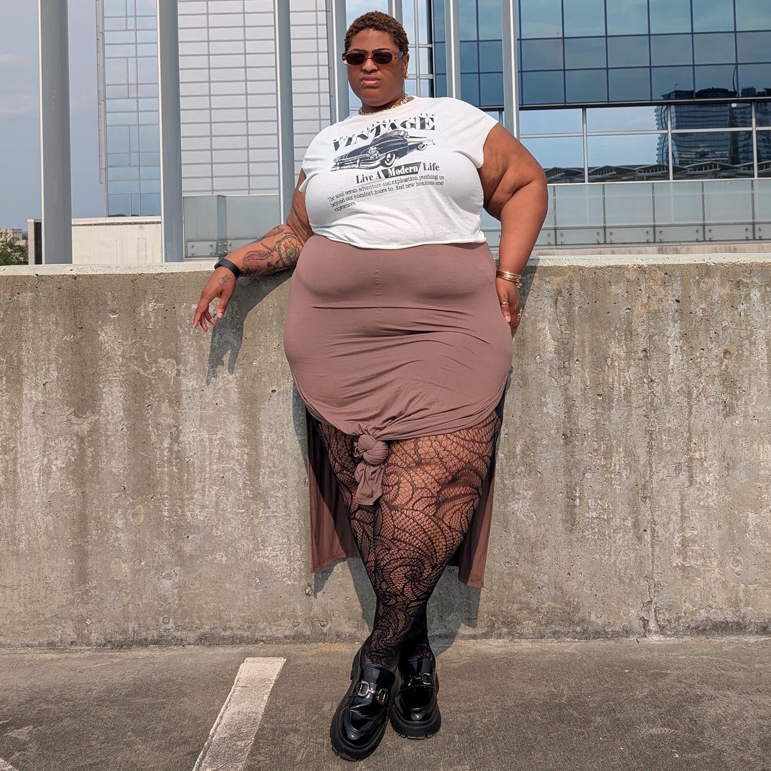 Thighs The Limit Fishnetz Timewarp - Schwarz