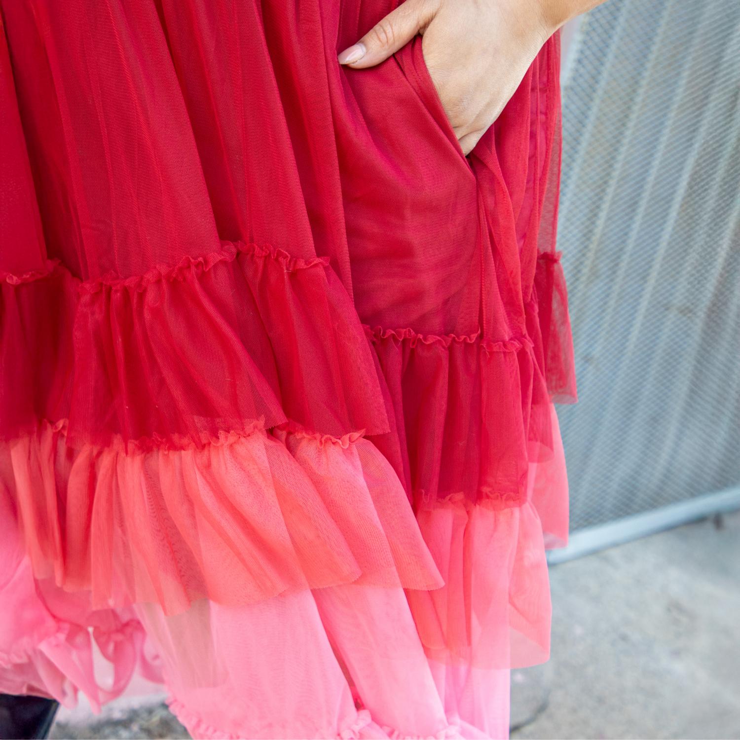 Mesh-Maxirock - Pirouette Ombre