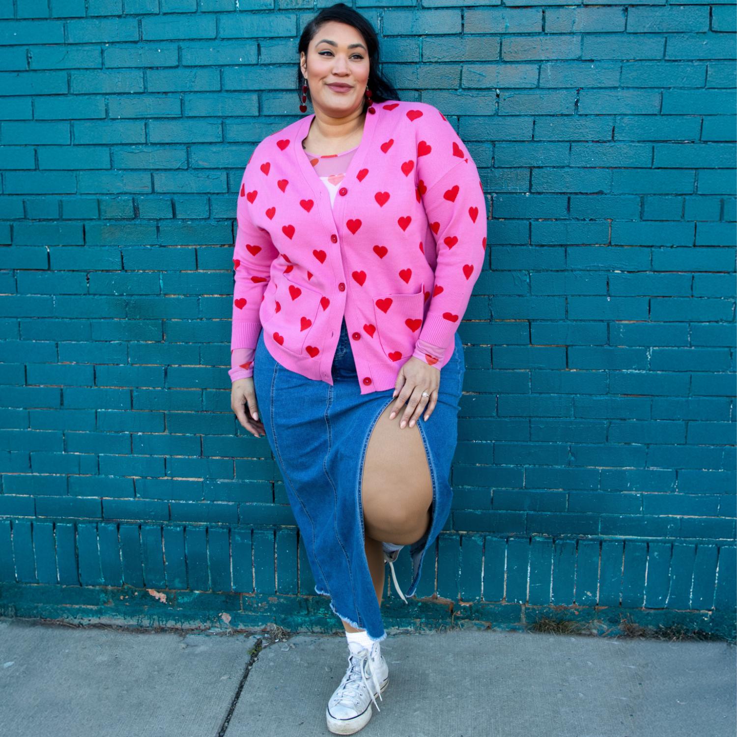 Baumwoll-Cardigan - Love Me