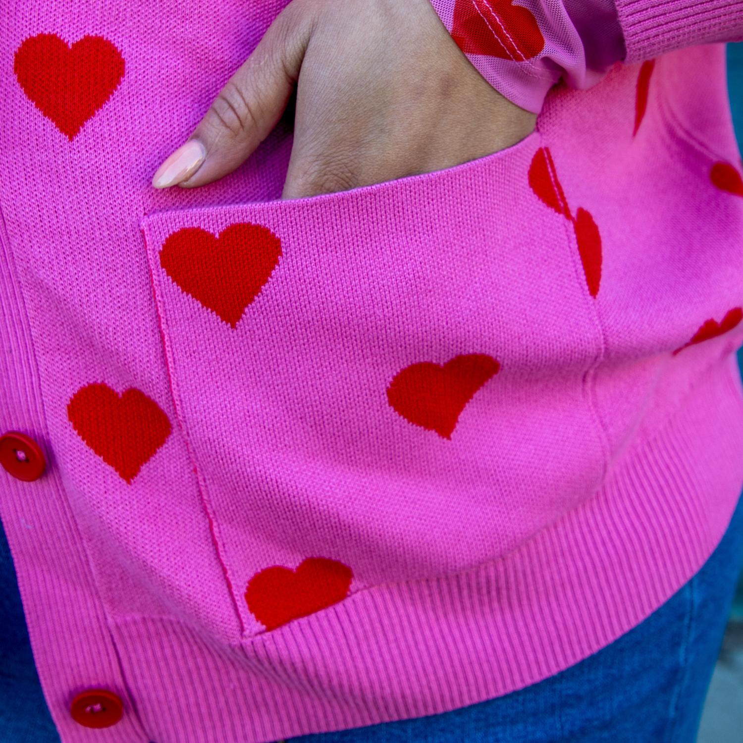 Baumwoll-Cardigan - Love Me