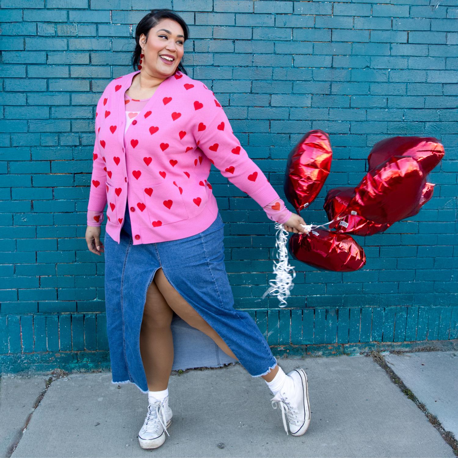 Baumwoll-Cardigan - Love Me