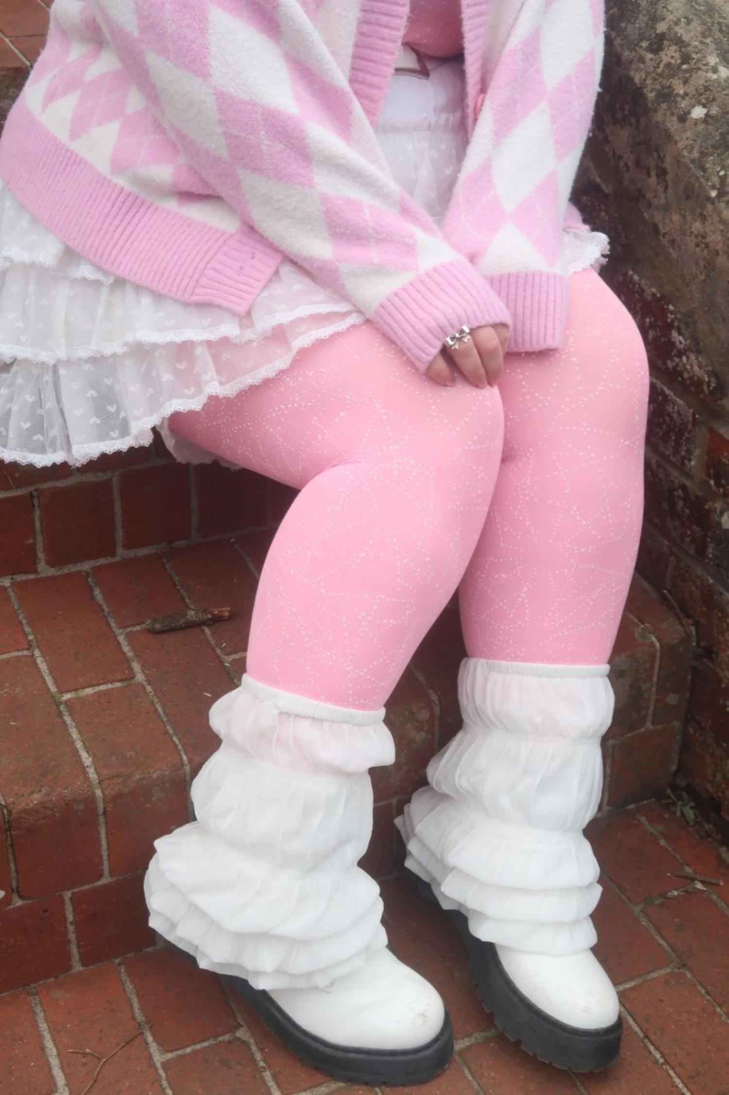 80 Denier blickdichte Strumpfhose - Star Map