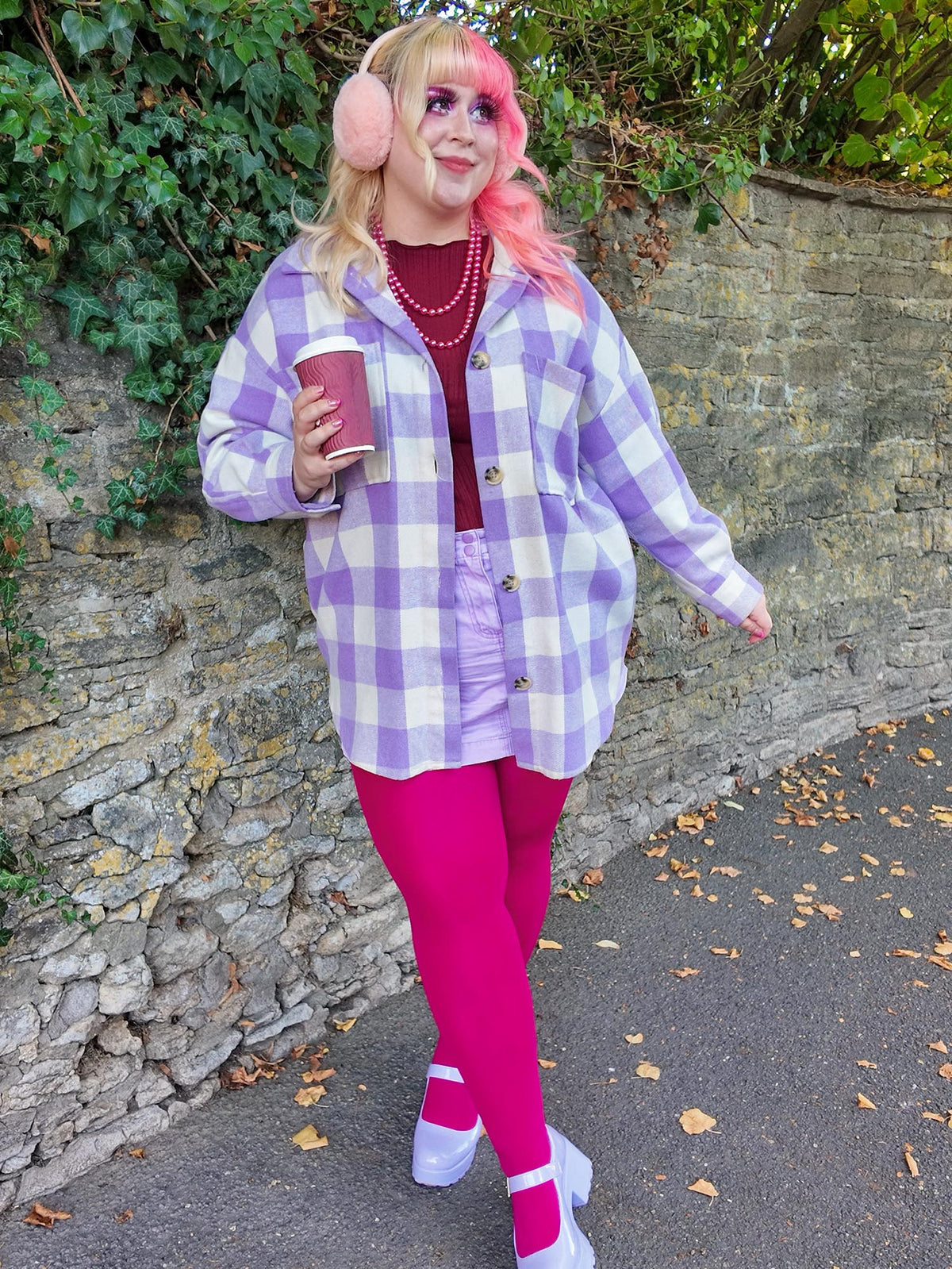 120 Denier Strumpfhosen - Raspberry Pie
