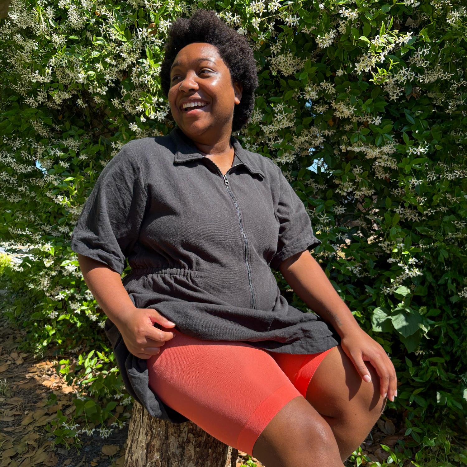 Stay Cool Chub Rub Shorts - Hot Coral