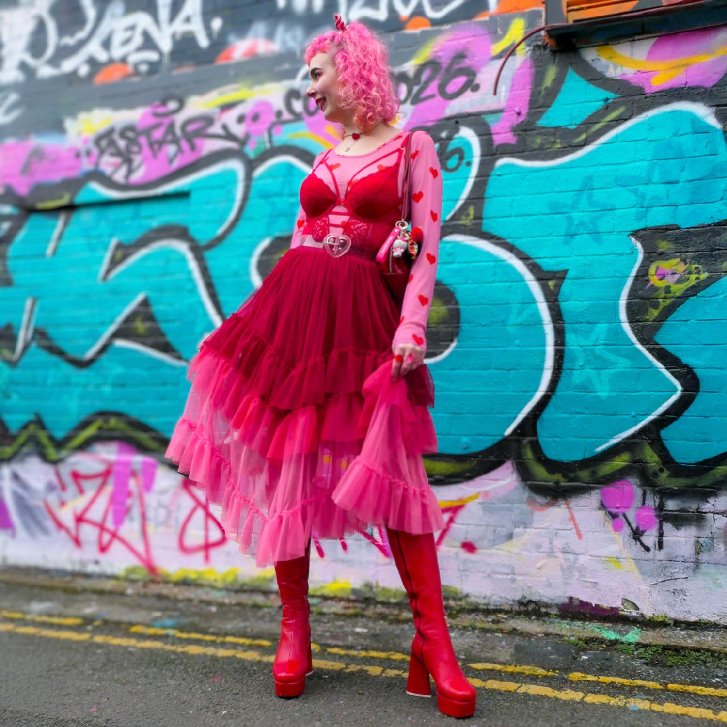 Mesh-Maxirock - Pirouette Ombre