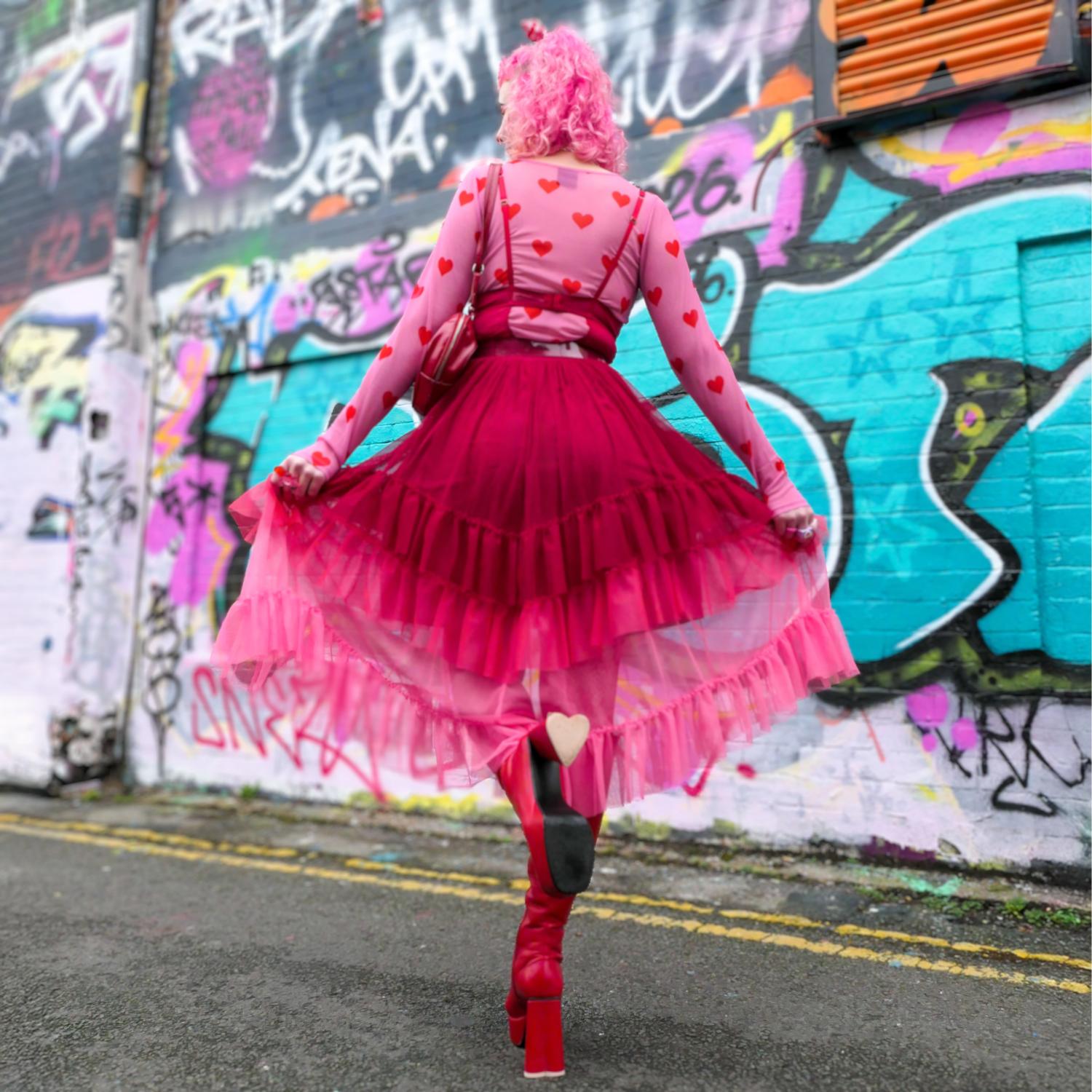 Mesh-Maxirock - Pirouette Ombre