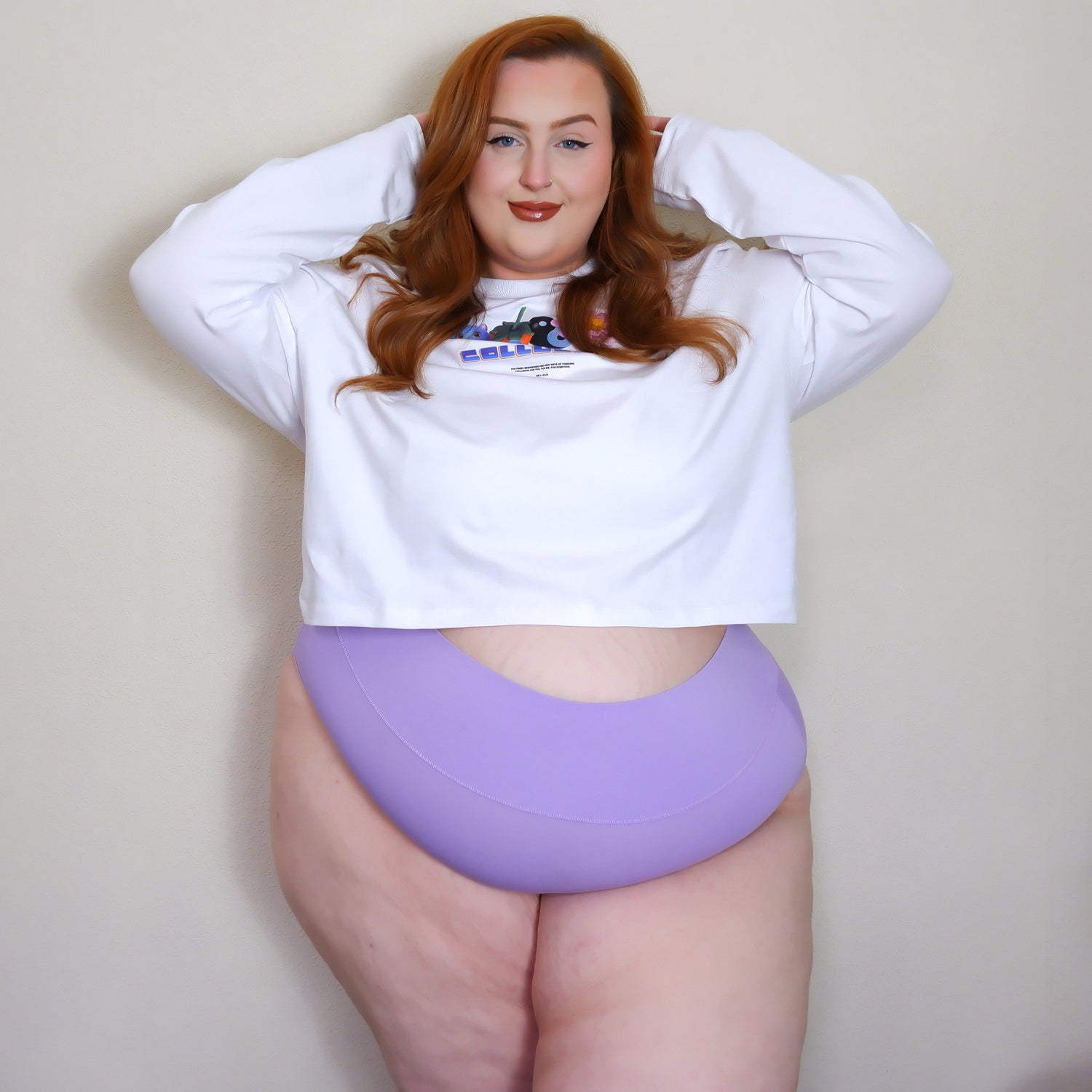 Heltrosa i ekologisk bomull - Cassis de Violet