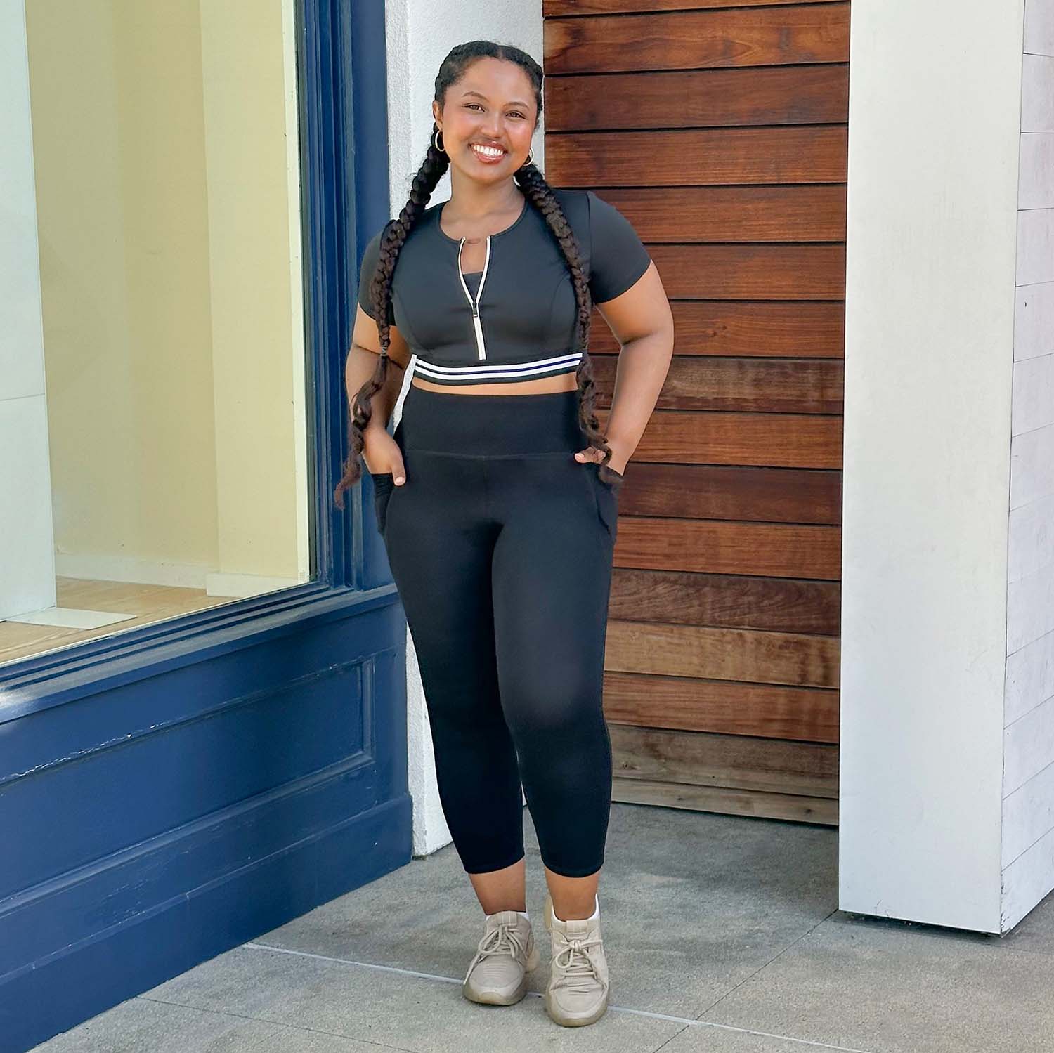 Squat-Proof Leggings - Schwarz