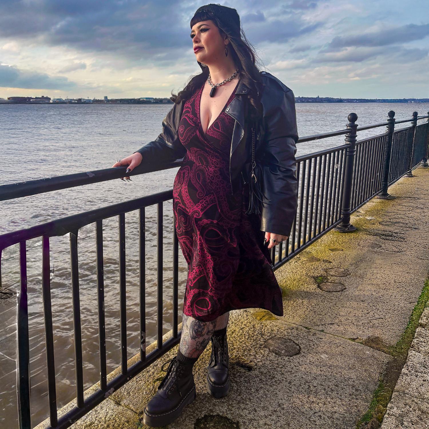 Wickelkleid – Kraken’s Embrace