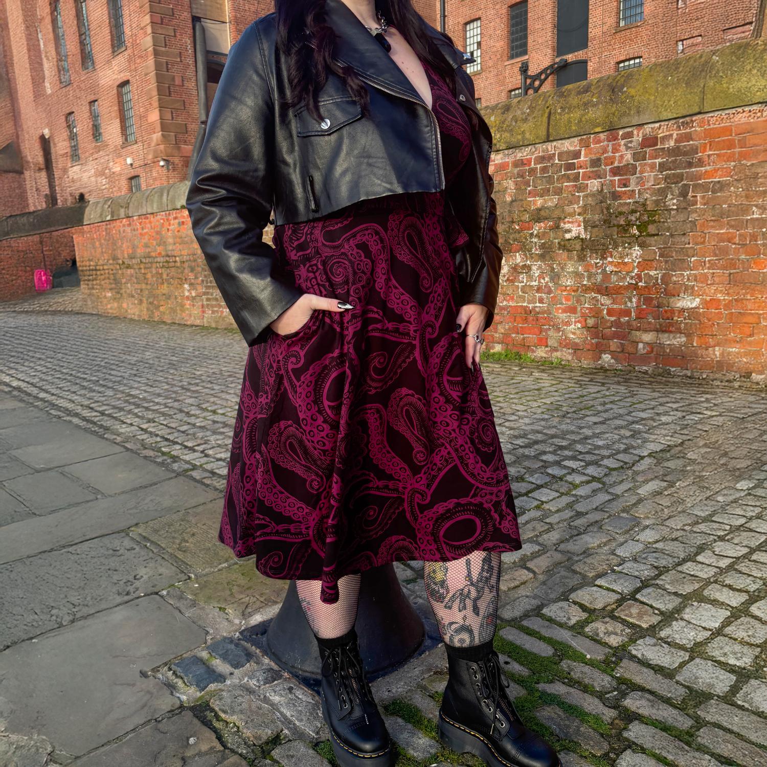 Wickelkleid – Kraken’s Embrace