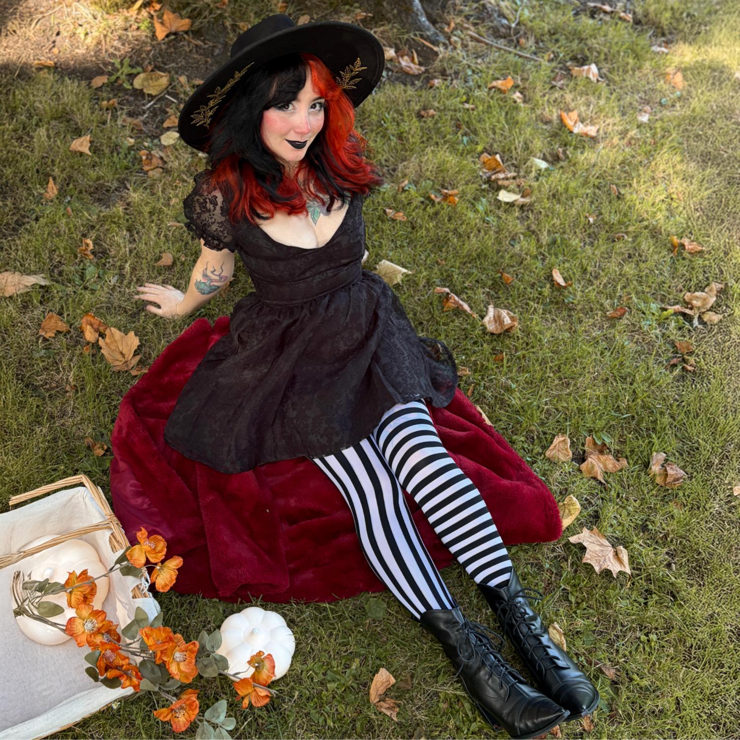 Halloween-Strumpfhose – BetelWitch – Snowball