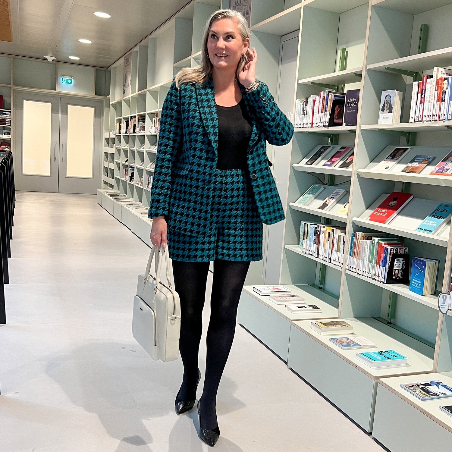 Huggy Leicht stützende Strumpfhose - Schwarz