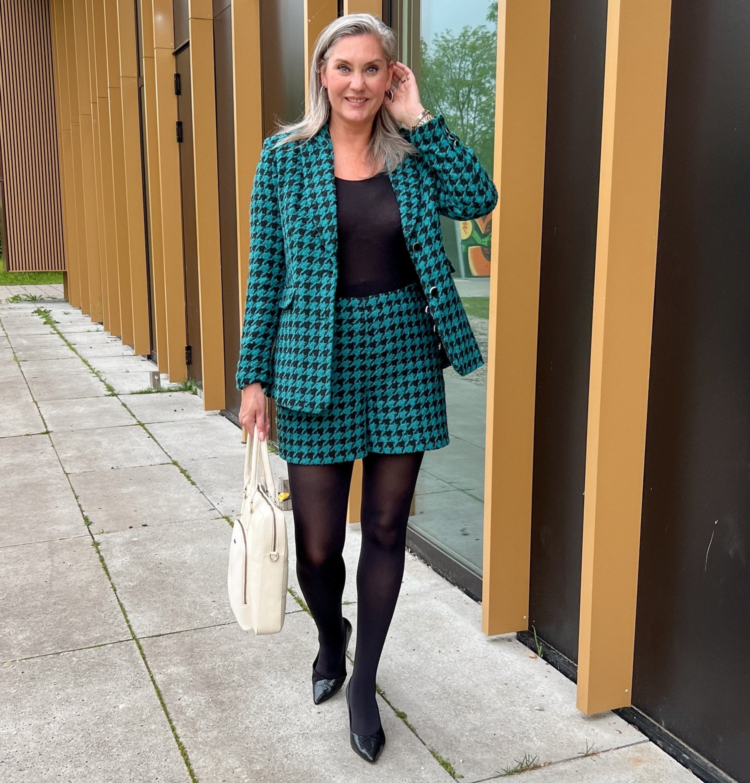 Huggy Leicht stützende Strumpfhose - Schwarz