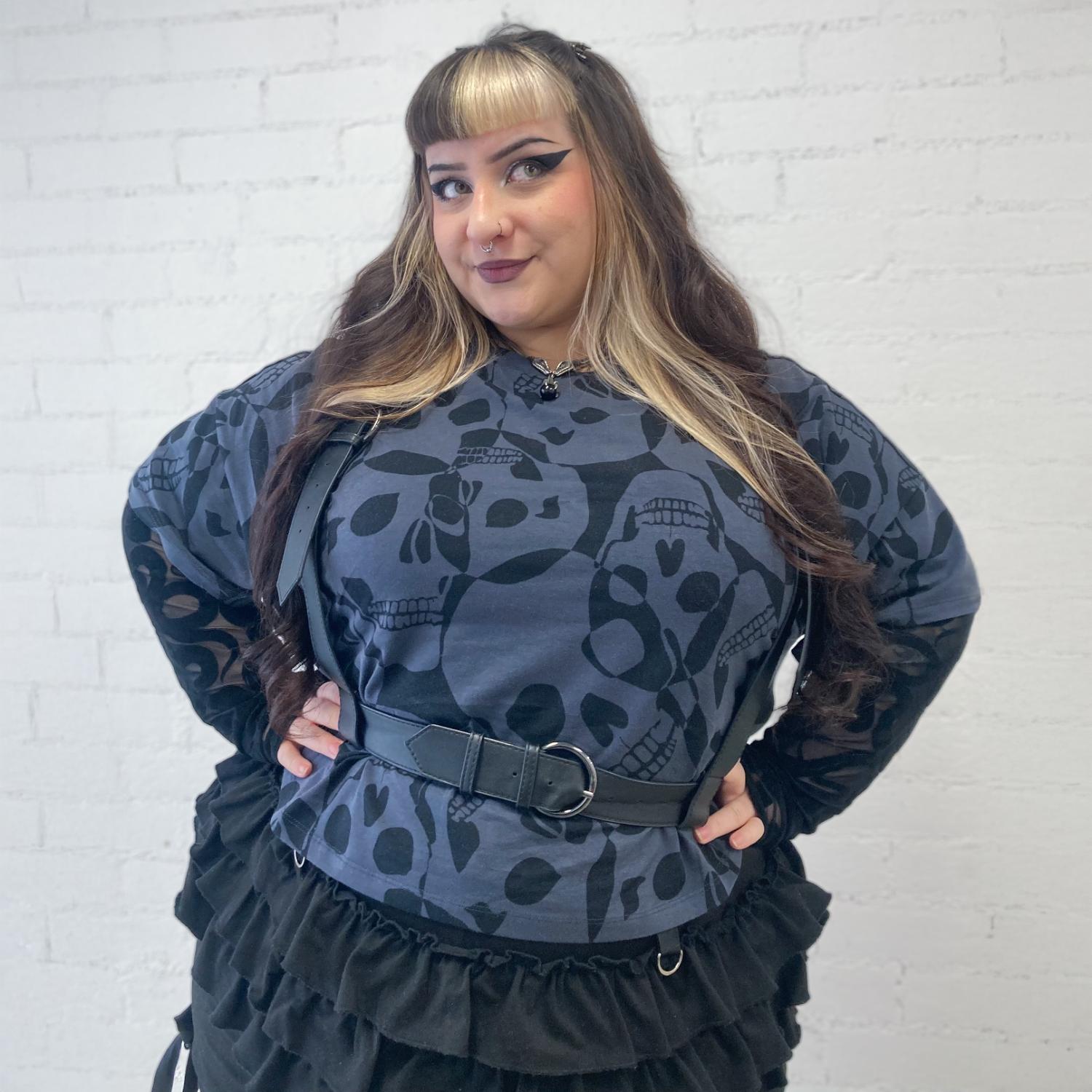 Bio-Baumwoll-Pyjama-T-Shirt – Boxy-Fit - Catacomb