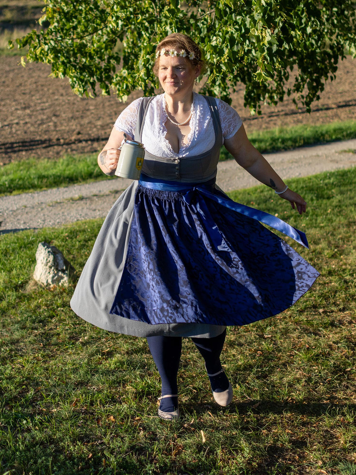 80 Denier Strumpfhosen - Marineblau