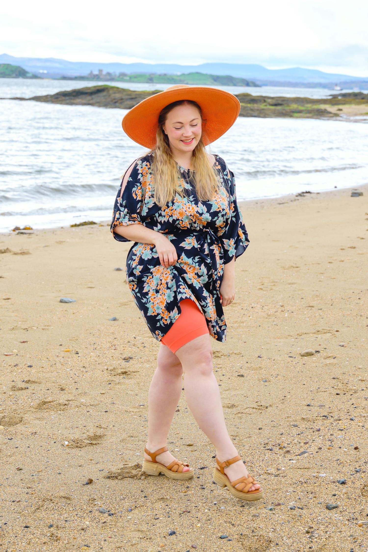 Stay Cool Chub Rub Shorts - Hot Coral