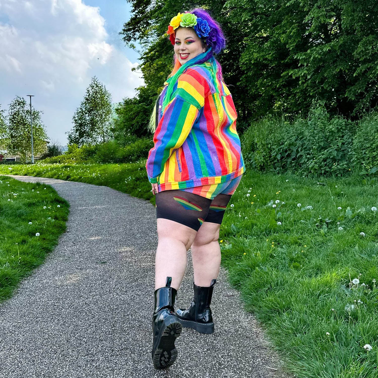 Stay Cool Chub Rub-shorts - Pride Love Is Love