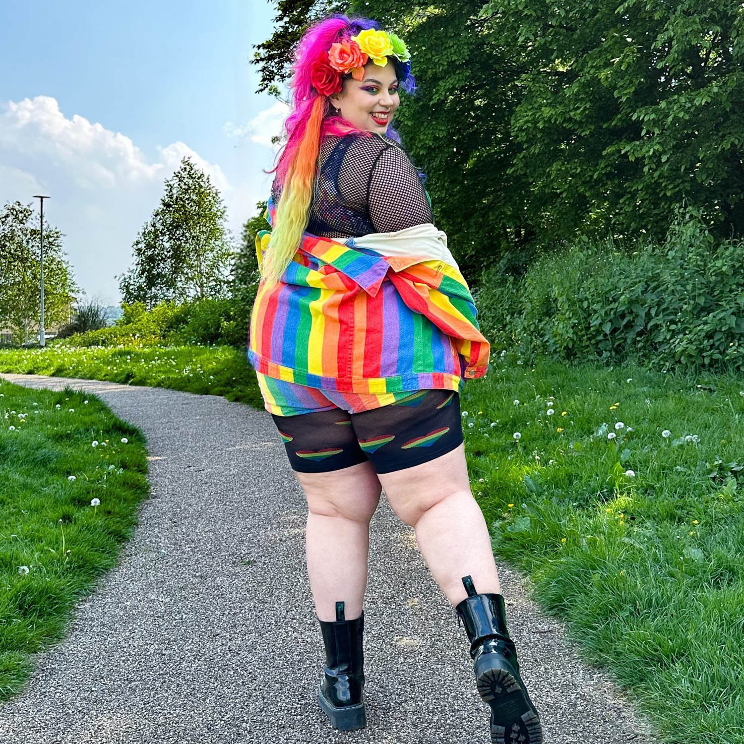 Spodenki Stay Cool Chub Rub - Pride Love Is Love
