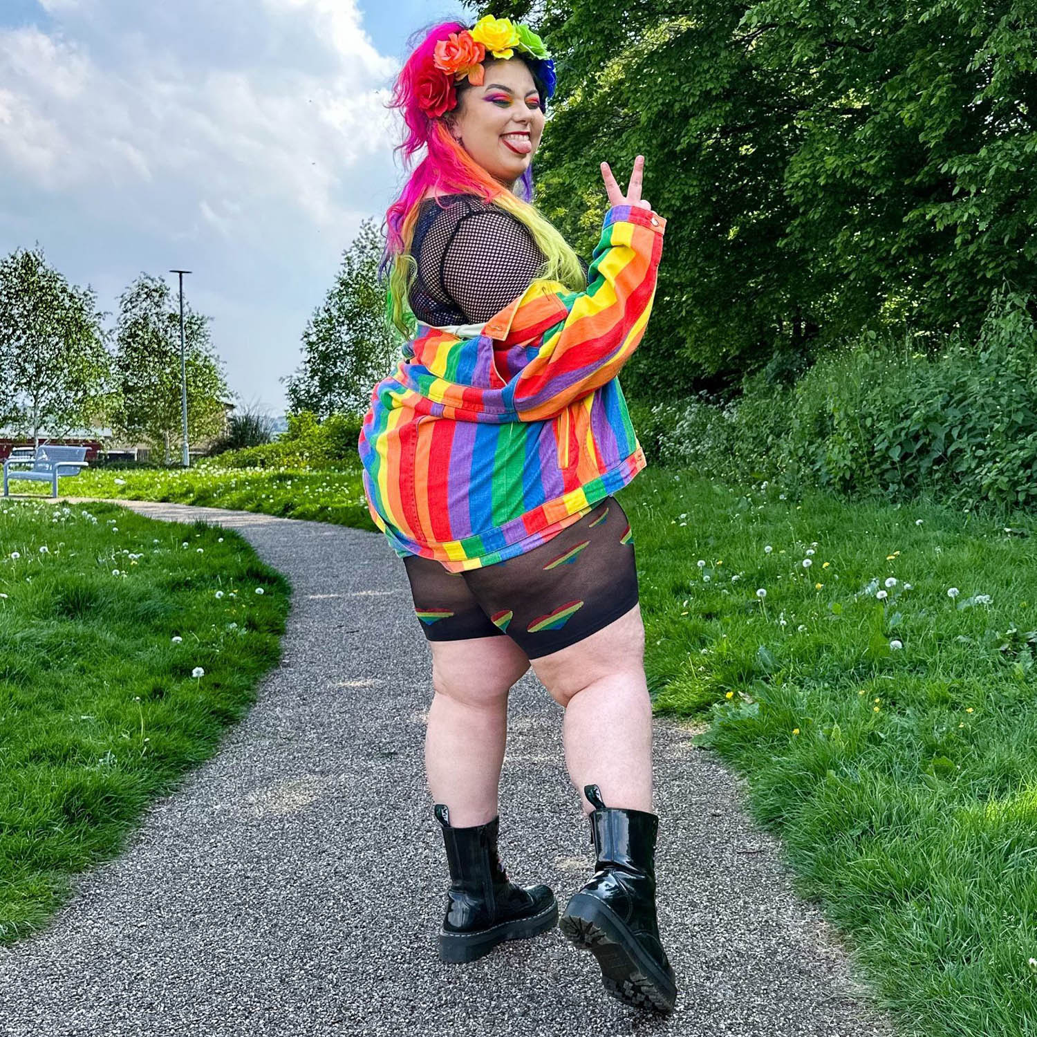 Stay Cool Chub Rub-shorts - Pride Love Is Love