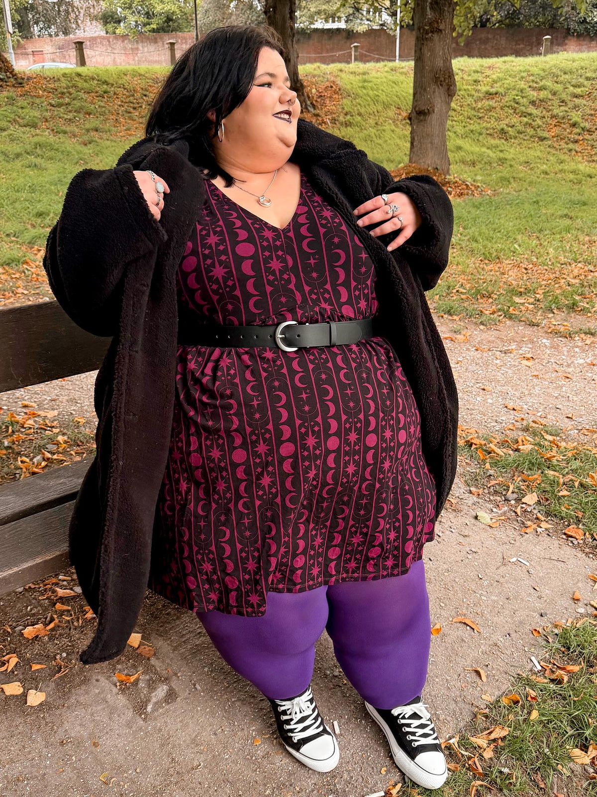 120 Denier Strumpfhosen - Fancy Darkness