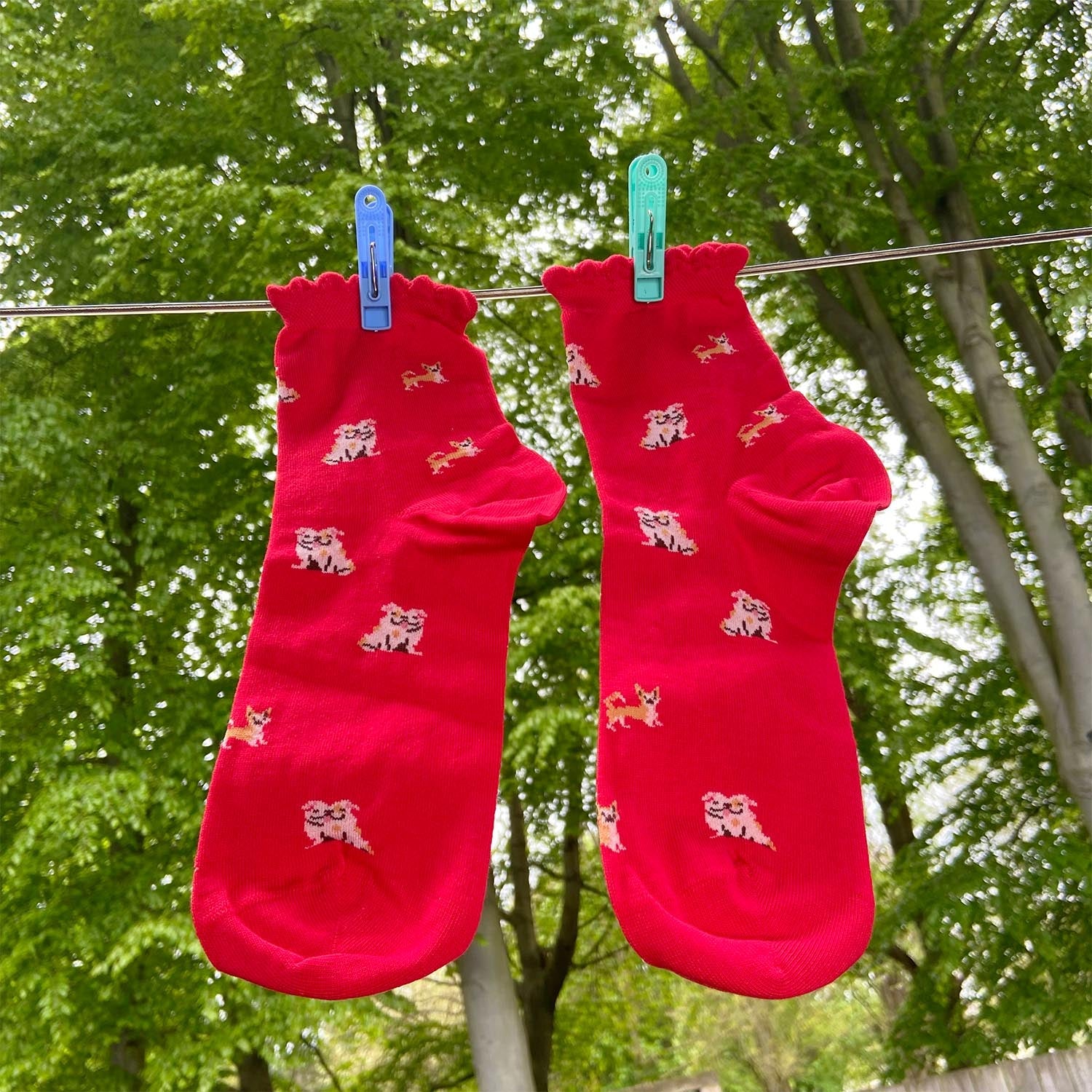 Ultimative Bambus-Knöchelsocken - Woof