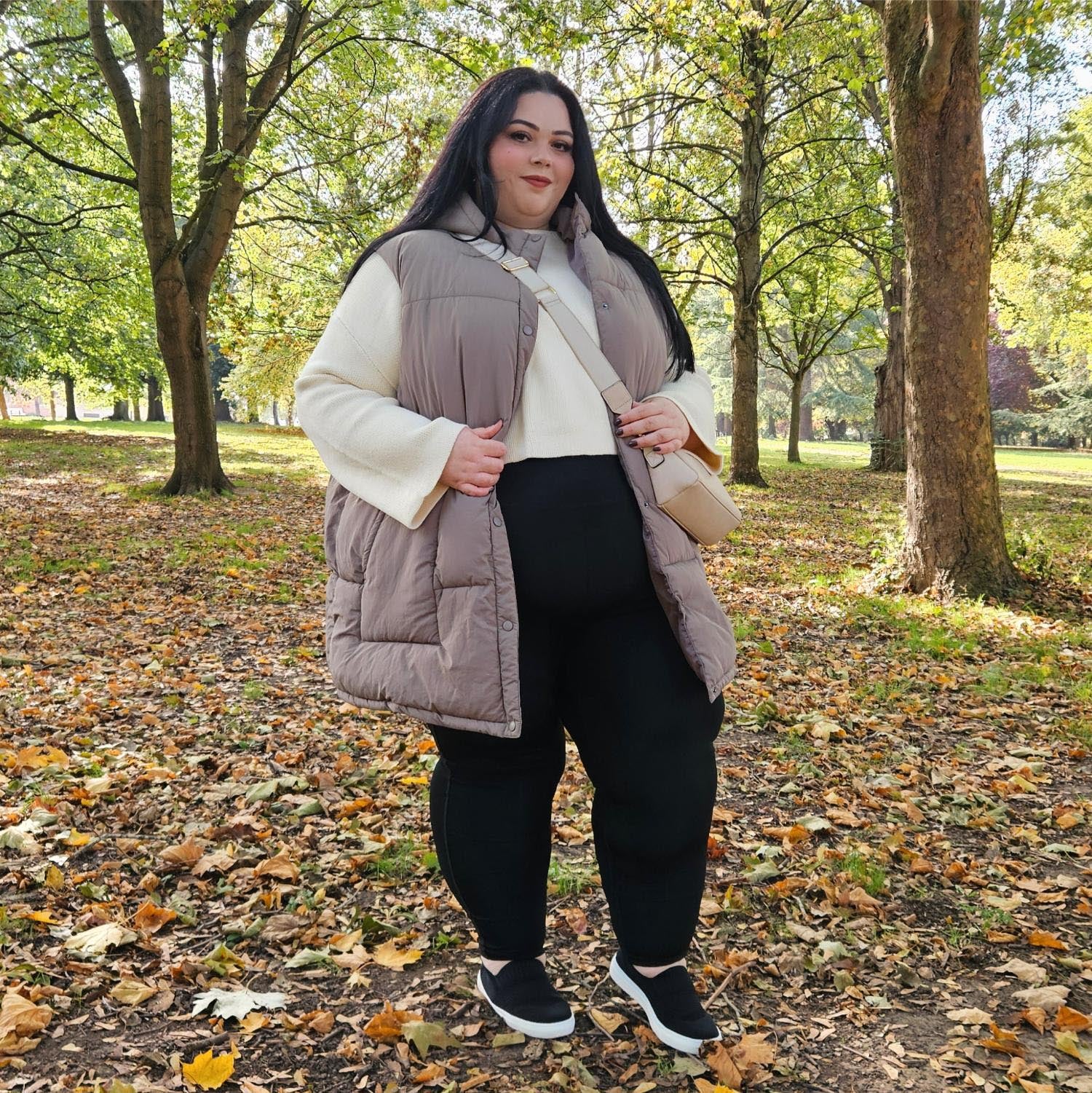 SubZero Fleece-Leggings – Schwarz