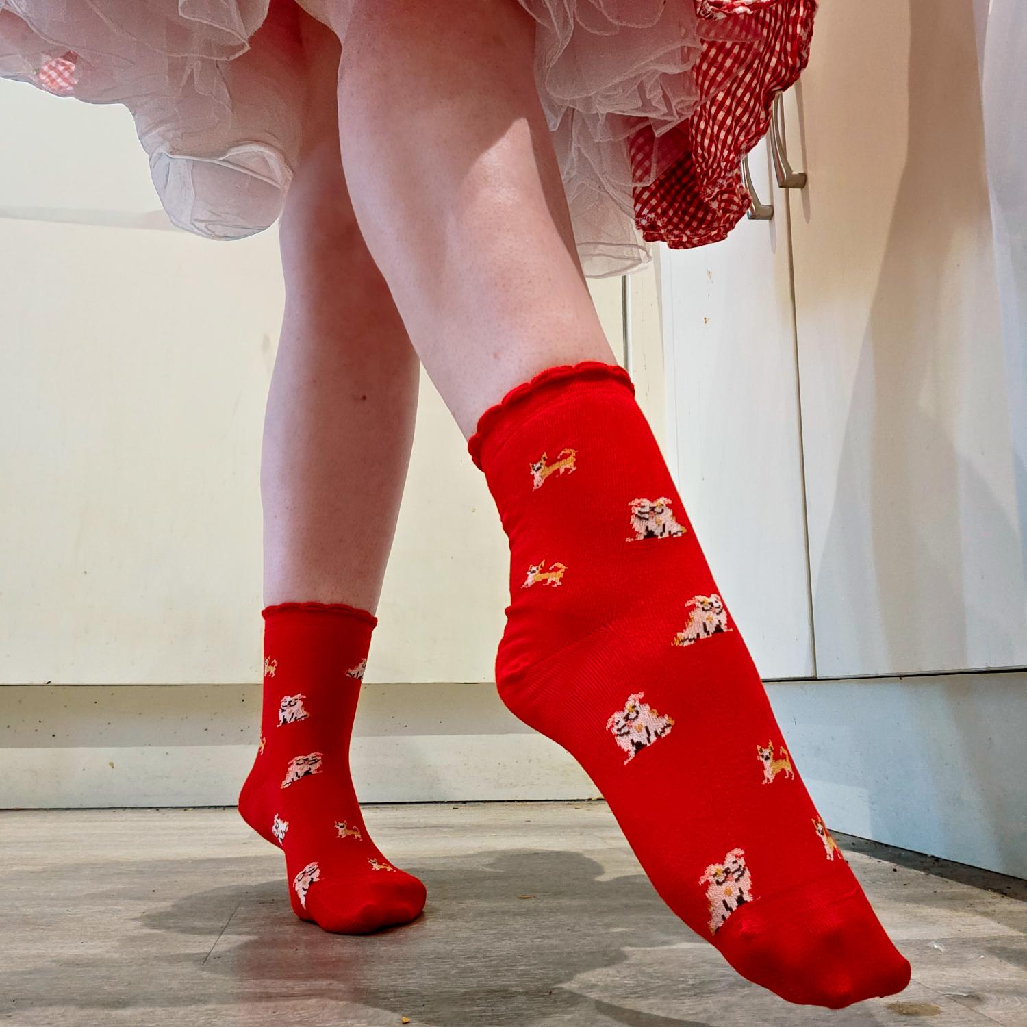 Ultimative Bambus-Knöchelsocken - Woof